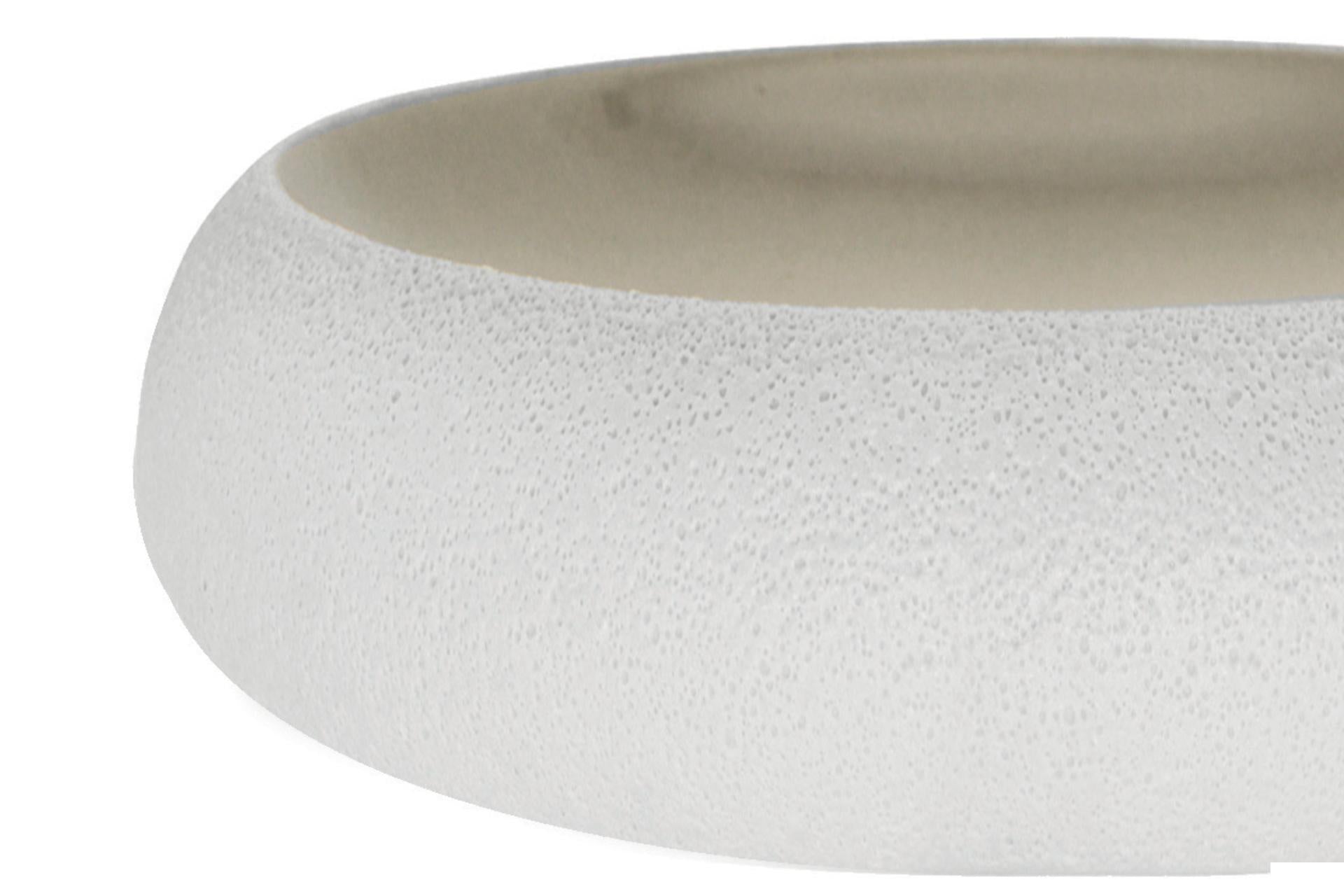 Genesys Evo Piatto Alto Ø23.3 cm In Porcellana Grigio Effetto Pietra - Import Tavola Professional - Set 2 Pz