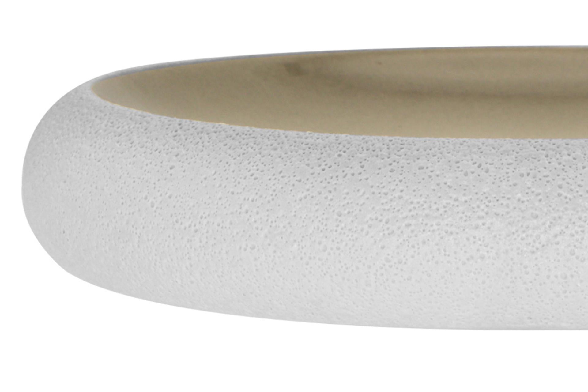 Genesys Evo Grey Piatto Alto Ø27 cm In Porcellana Effetto Pietra - Import Tavola Professional - Set 2 Pz