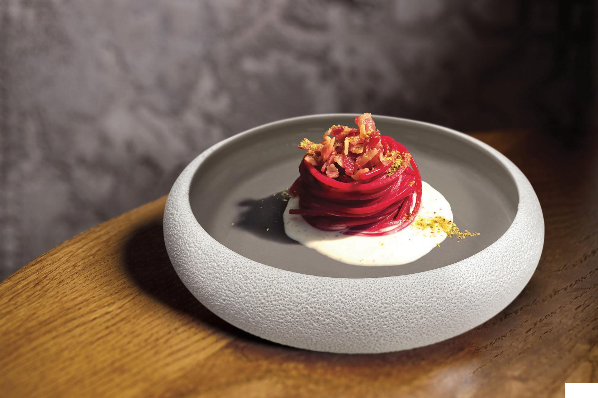 Genesys Evo Grey Piatto Alto a Nido Ø27 cm In Porcellana Effetto Pietra 3