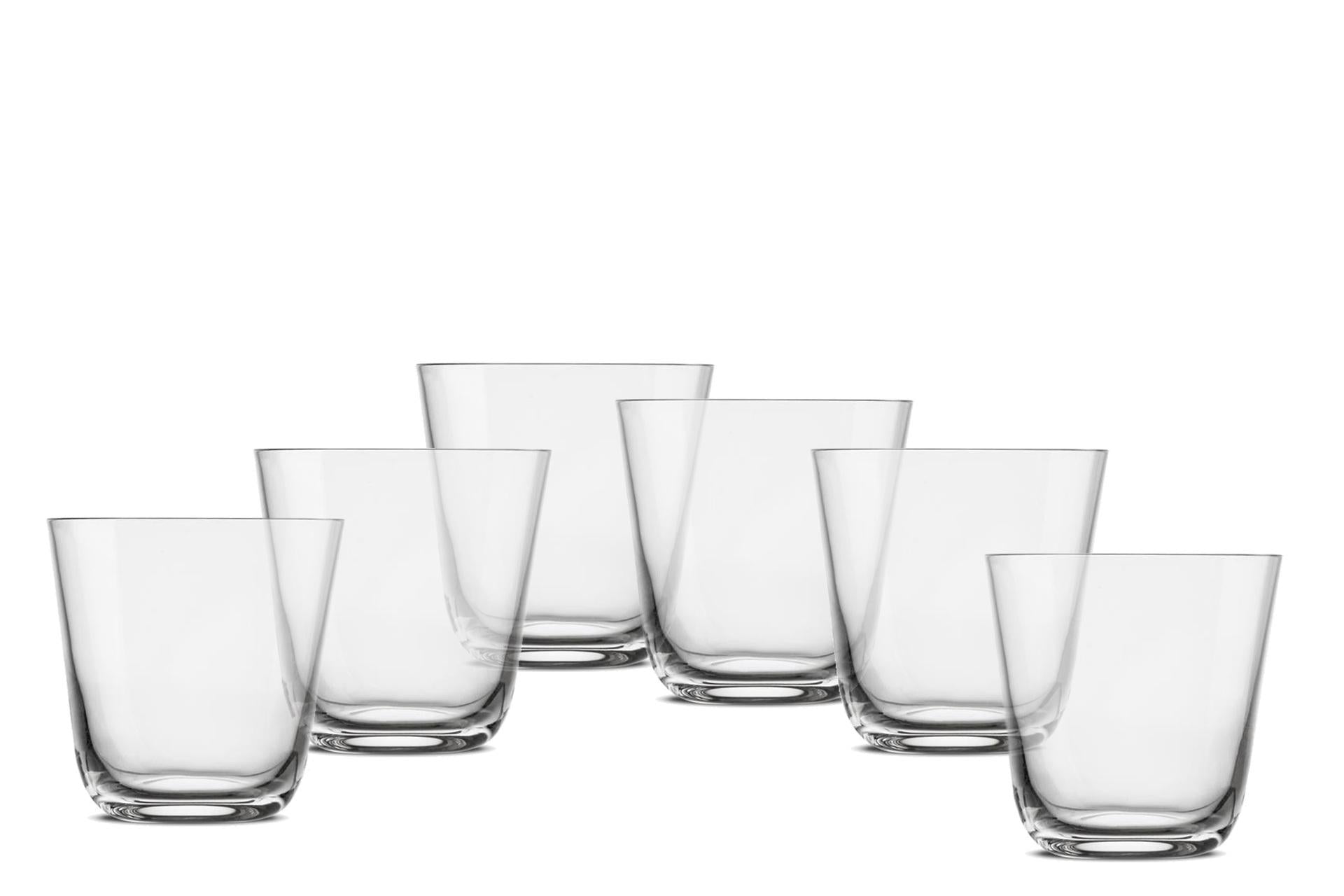 Pasabahce Savage Set 6 Bicchieri Acqua 26 cl - Collezione Nude In Cristallo Senza Piombo - Set 6 Pz