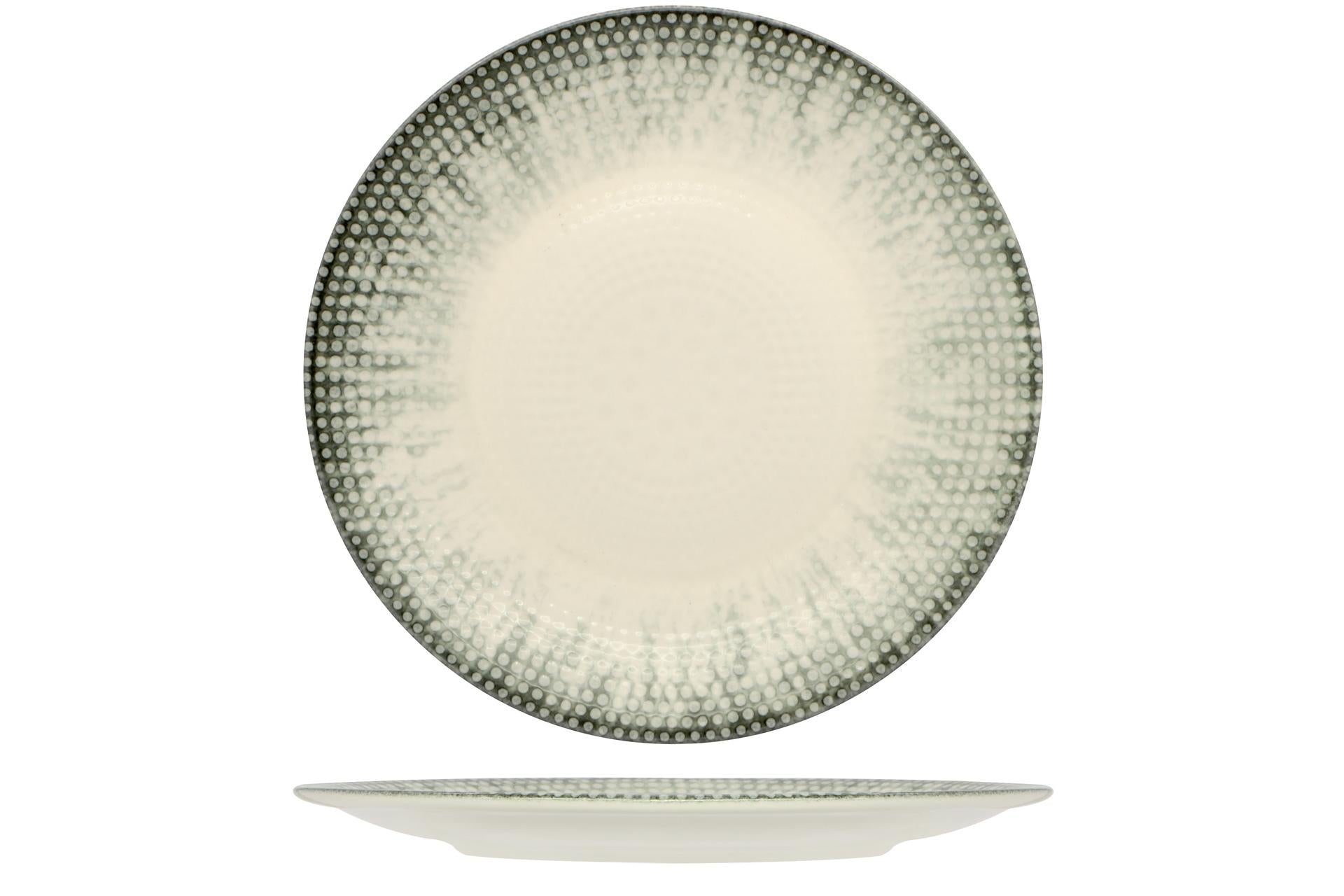 Kutahya Seramik Oregon Piatto Piano Ø30 cm - Set 6 Pz