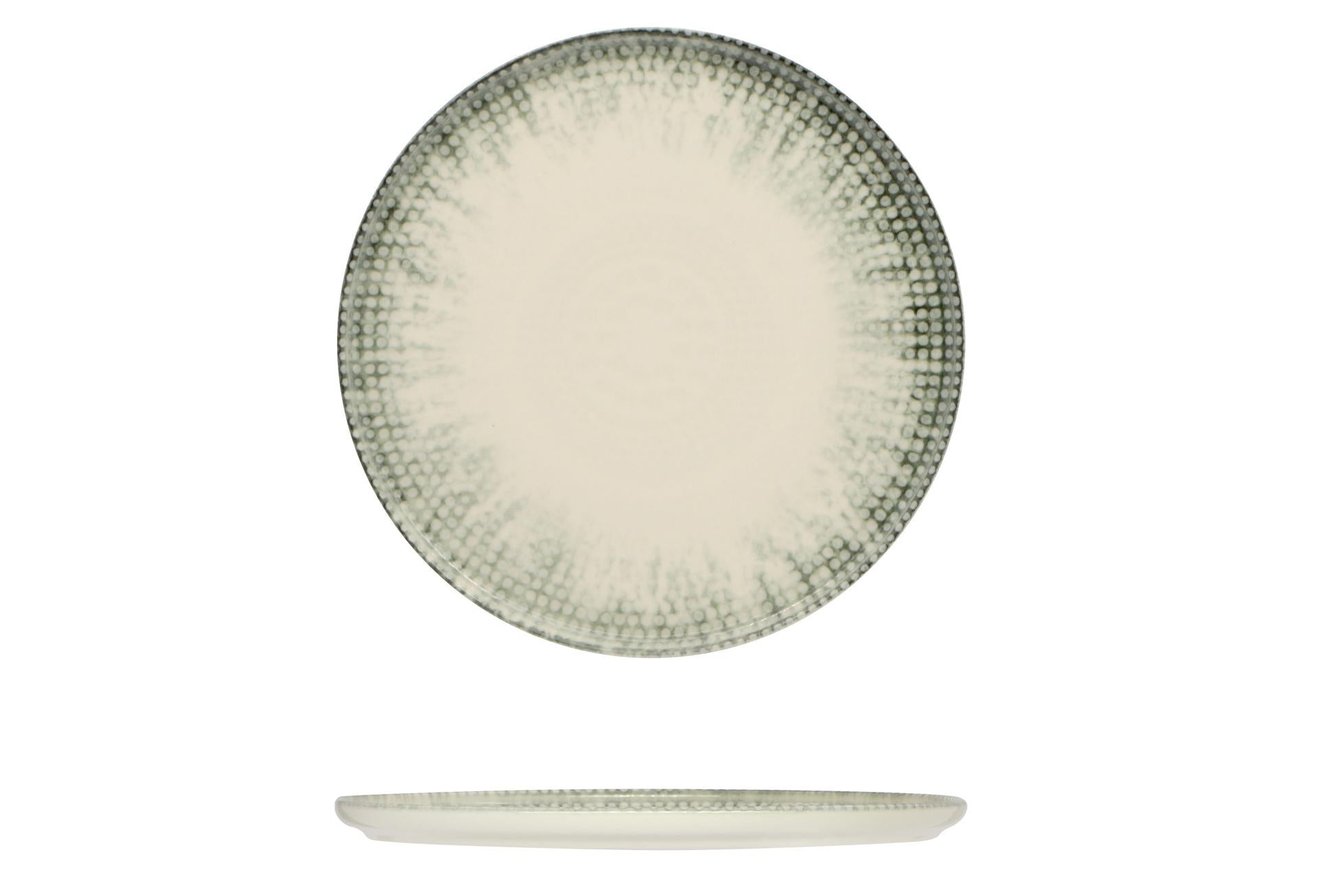 Kutahya Seramik Oregon Piatto Nordico Ø20 cm - Set 12 Pz