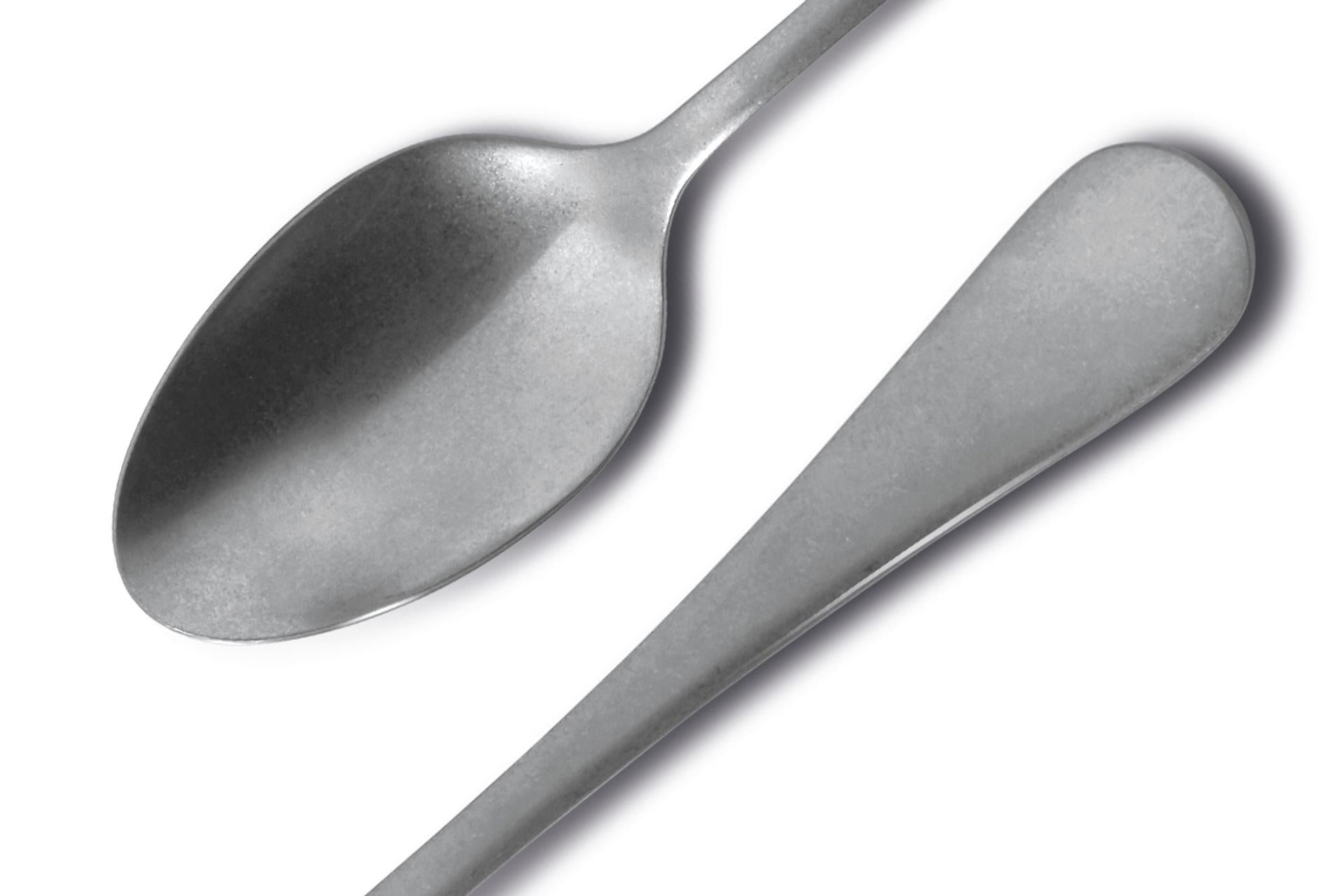 Comas Sevilla M Vintage Cucchiaino Moka Inox 2mm - Serie Acciaio Vintage Nickel Free - Set 12 Pz