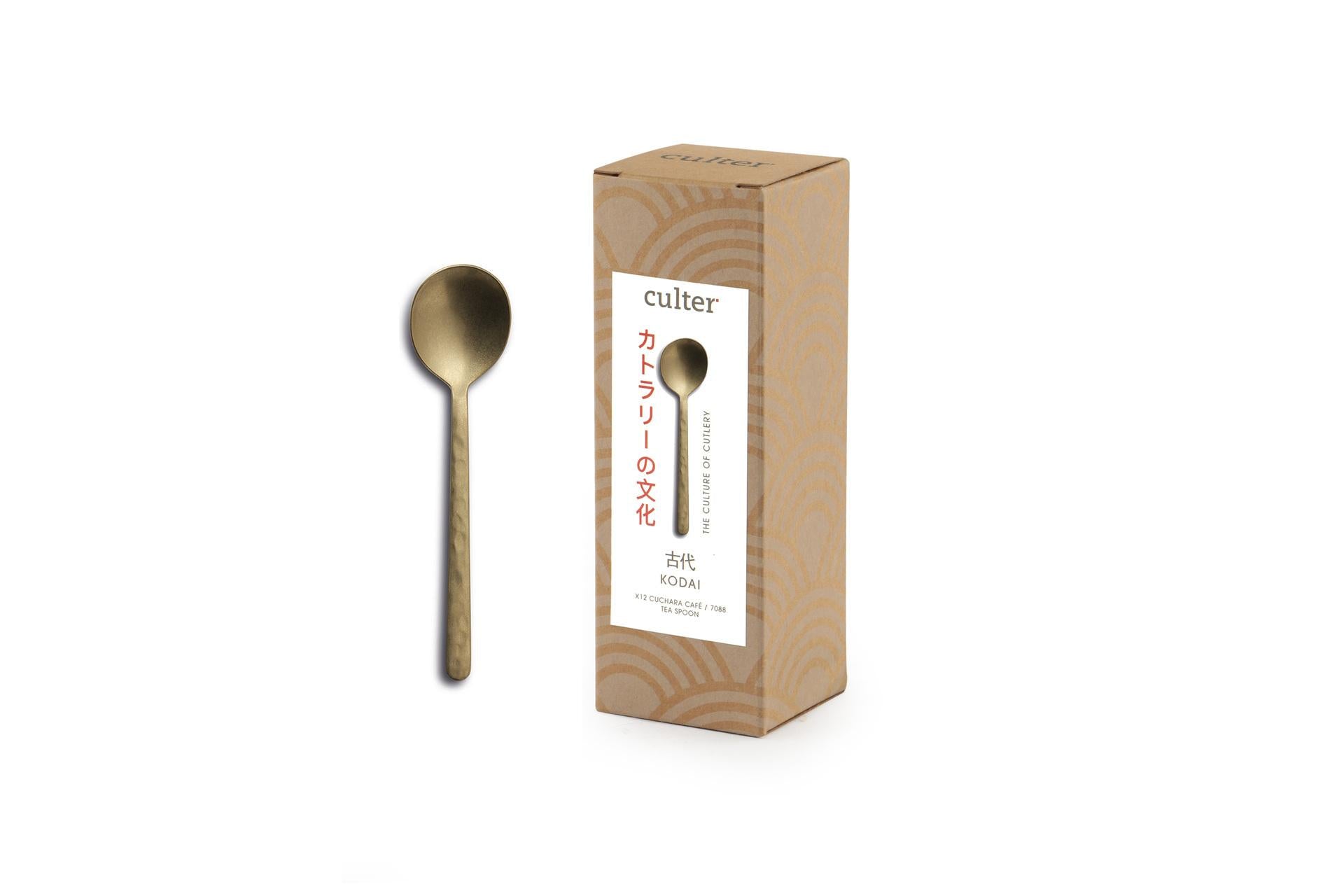 Comas Kodai Q23 Cucchiaino Caffè 18.10 - Linea Vintage Gold - Set 12 Pz 3