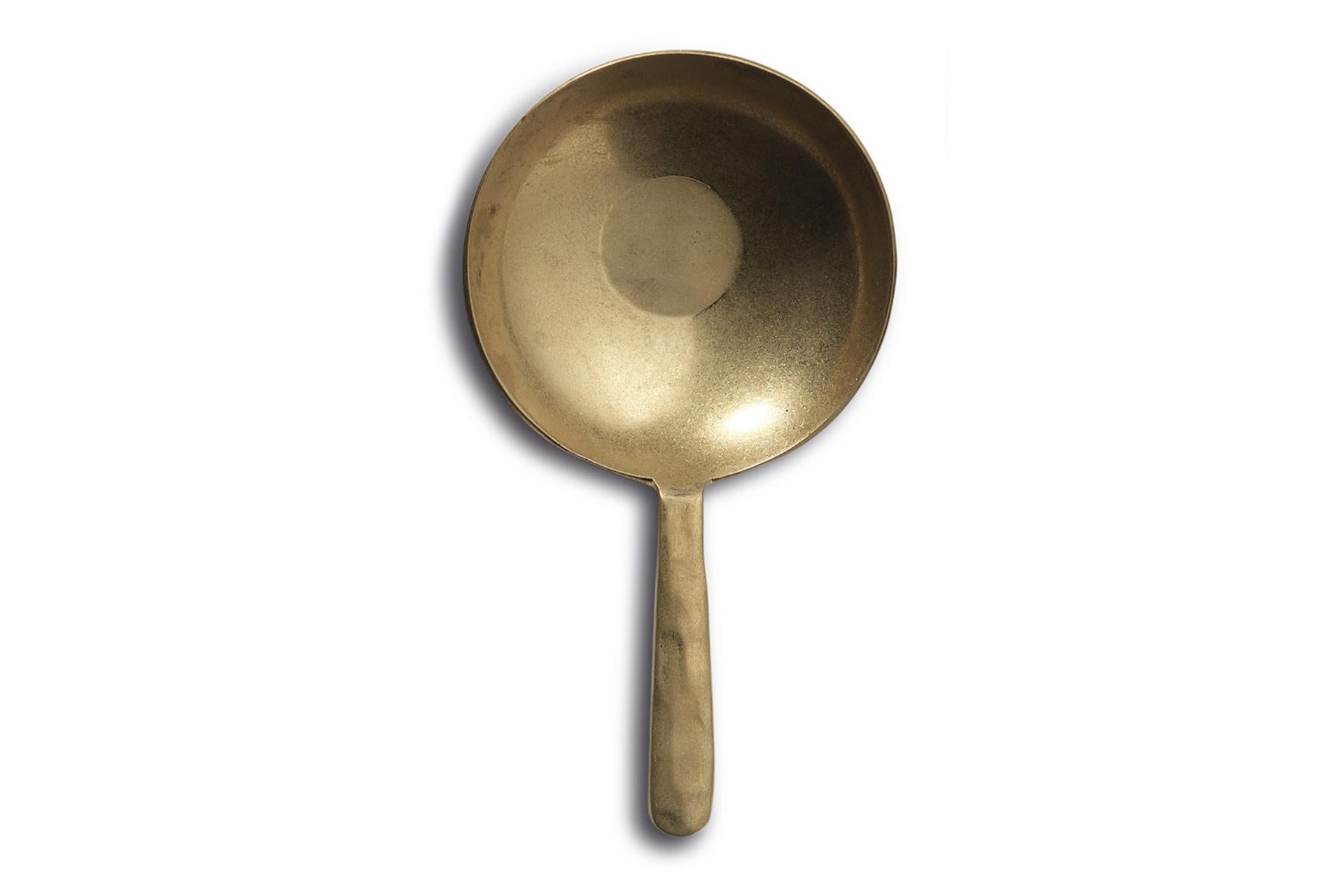 Comas Kodai Q23 Cucchiaio Riso Inox 18/10 - Linea Vintage Gold - Set 12 Pz