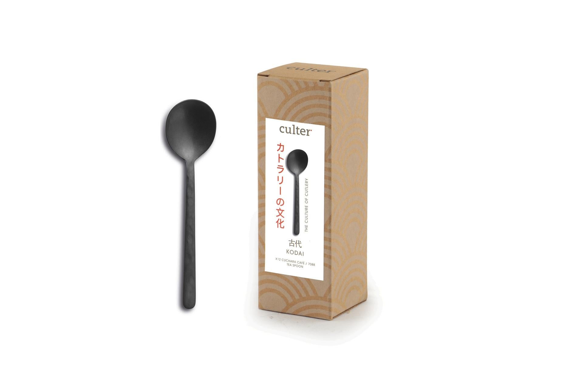 Comas Kodai Q23 Vintage Black Cucchiaino Caffè 18.10 Inox - Set 12 Pz 3