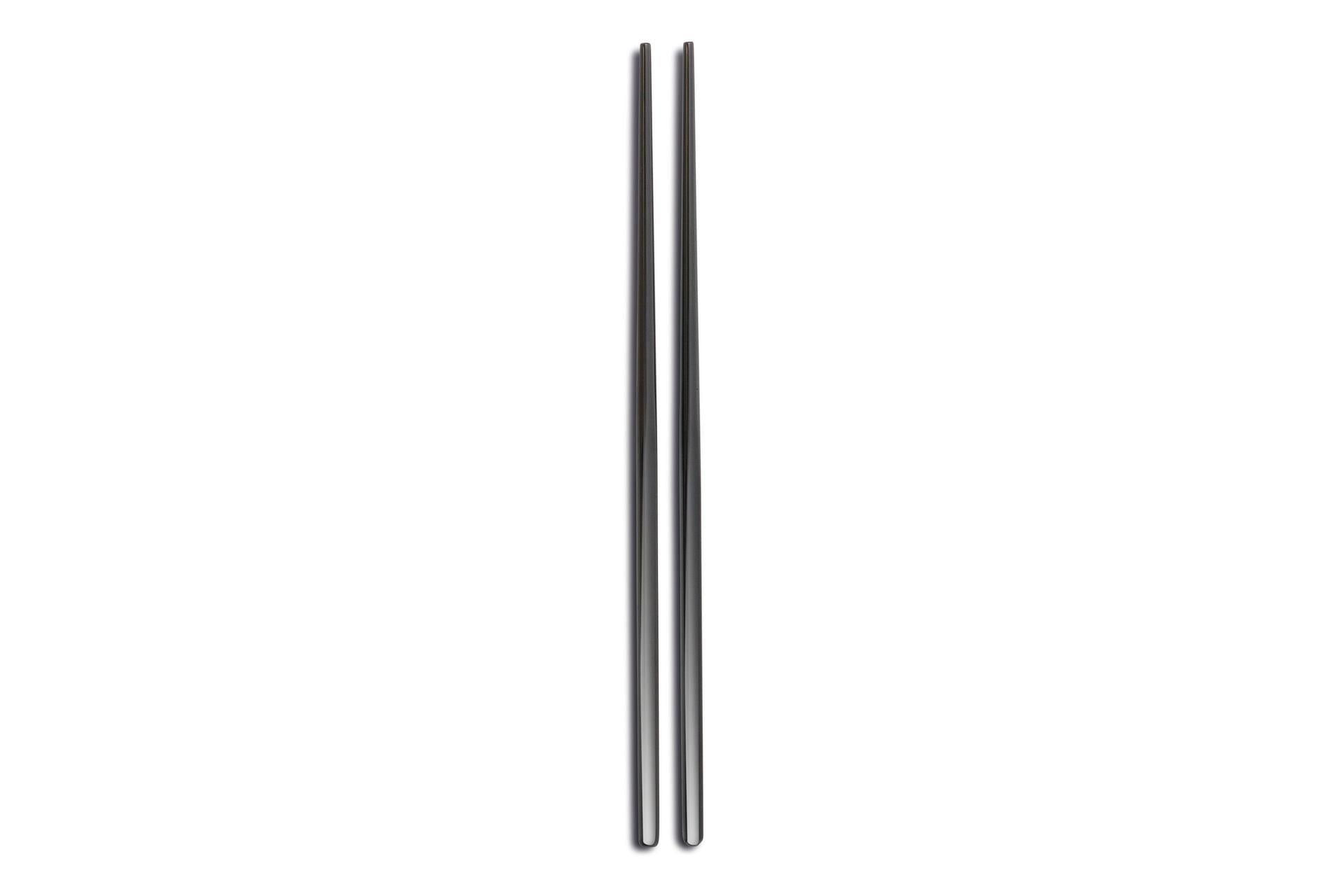 Comas Set Bacchette Orientali Nero 23 cm In Acciaio Inox P.V.D - Set 12 Pz