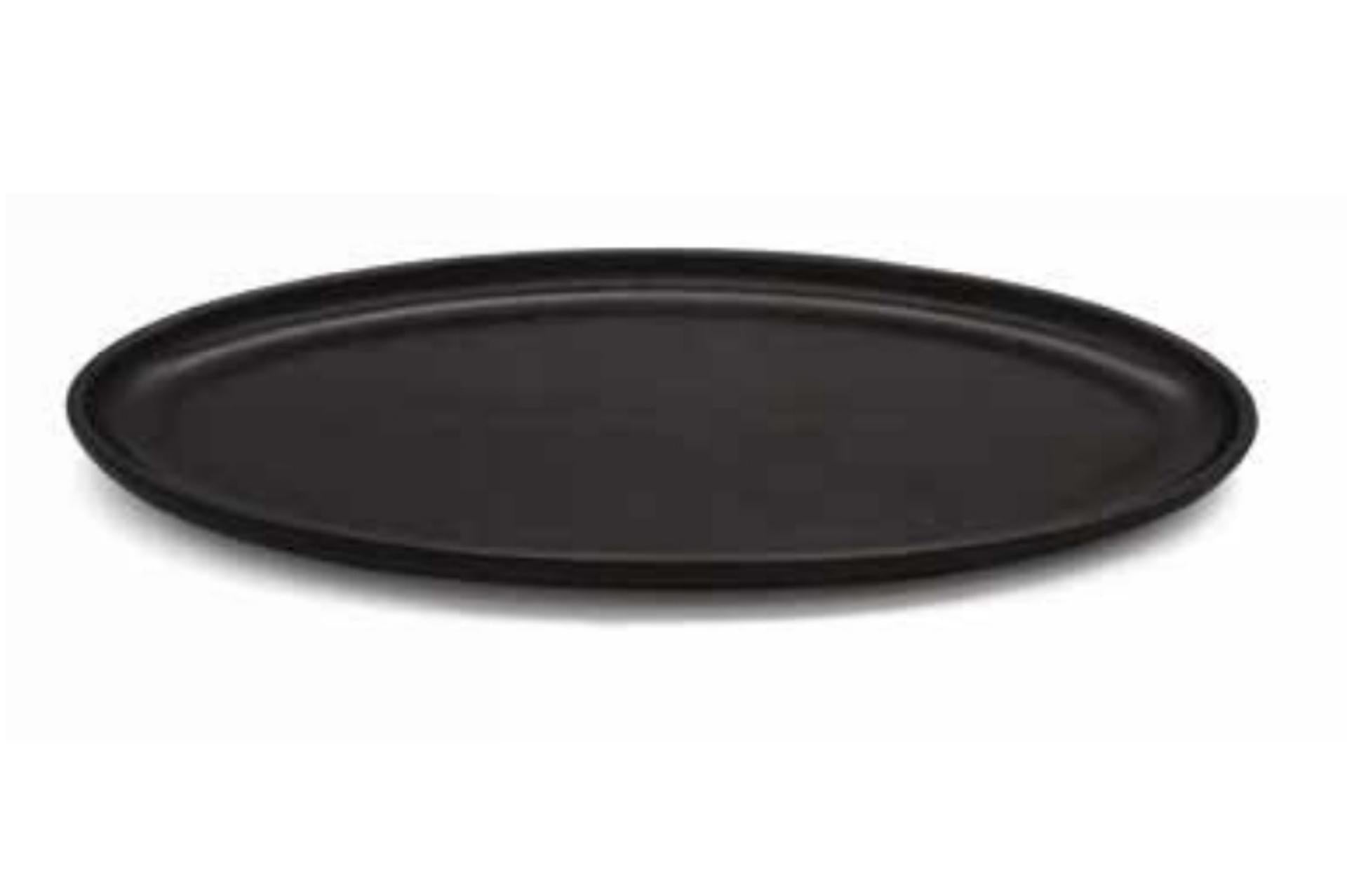 Manifattura Porcellane Saronno Piatto Pesce Ovale 39x19.7 cm In Porcellana Feldspatica - Linea Ghisa