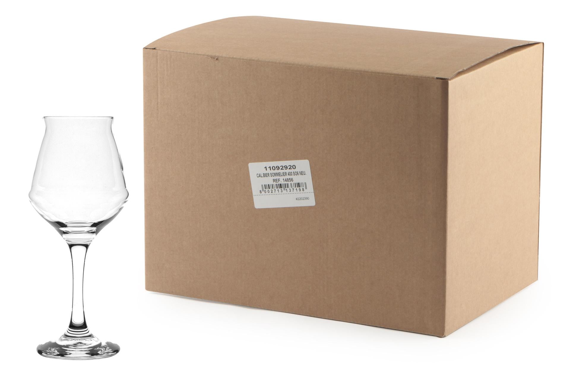 Borgonovo Bier Sommelier Set 6 Calici Birra 400 ml - Calice in Vetro per Degustazione Birre Artigianali  - Set 6 Pz 3