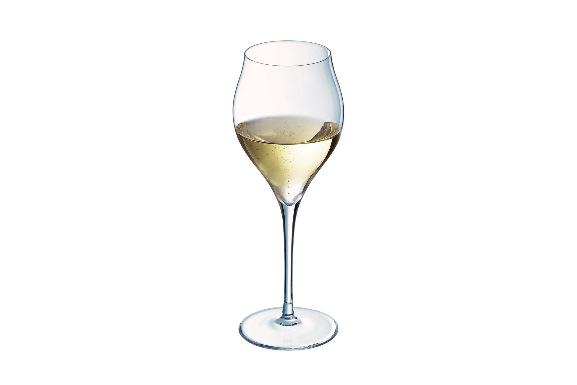 Arcoroc Exaltation Calice Flute 30 cl - Collezione Elegante e Innovativa per Vini Spumanti - Set 6 Pz