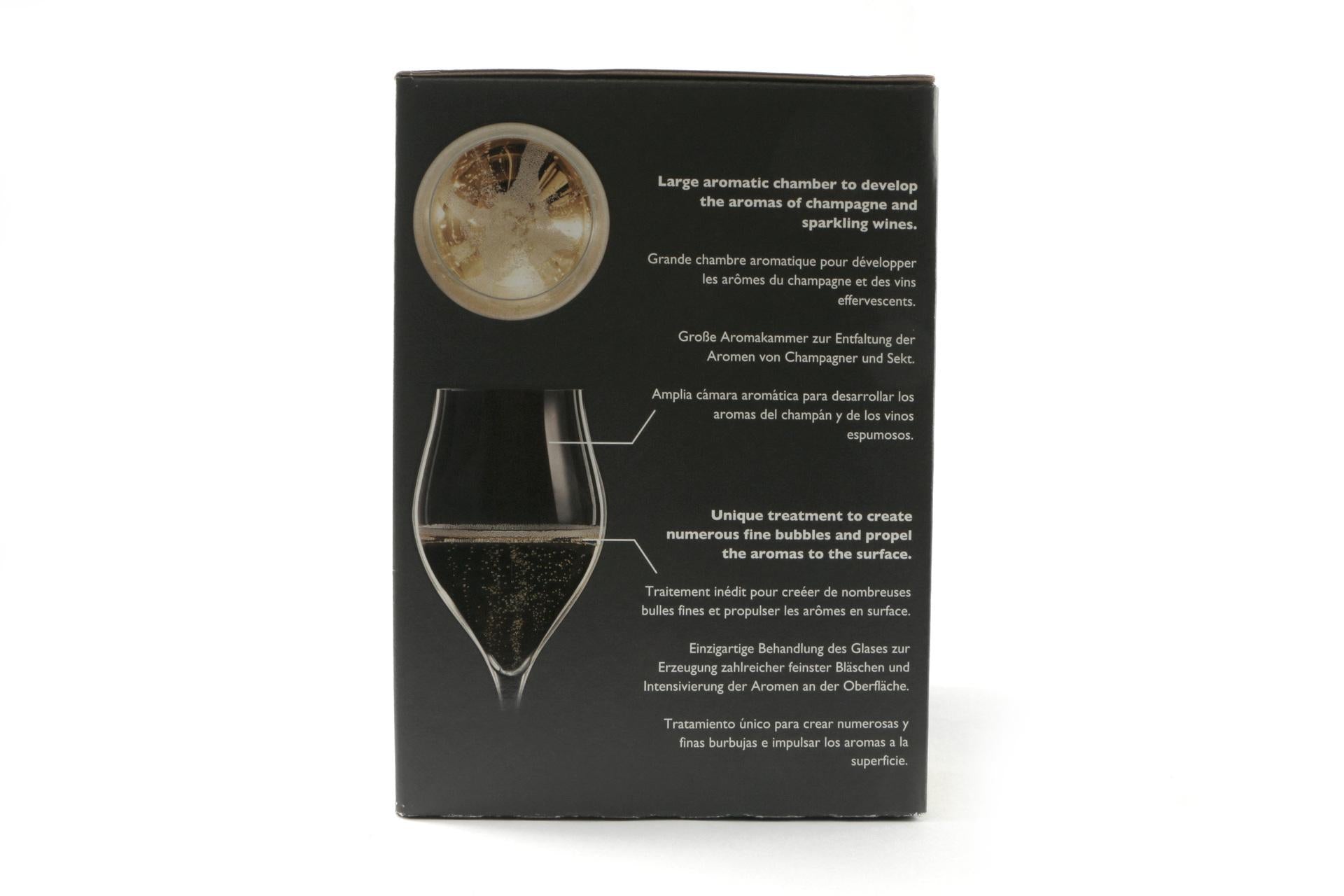 Arcoroc Exaltation Calice Flute 30 cl - Collezione Elegante e Innovativa per Vini Spumanti - Set 6 Pz 7