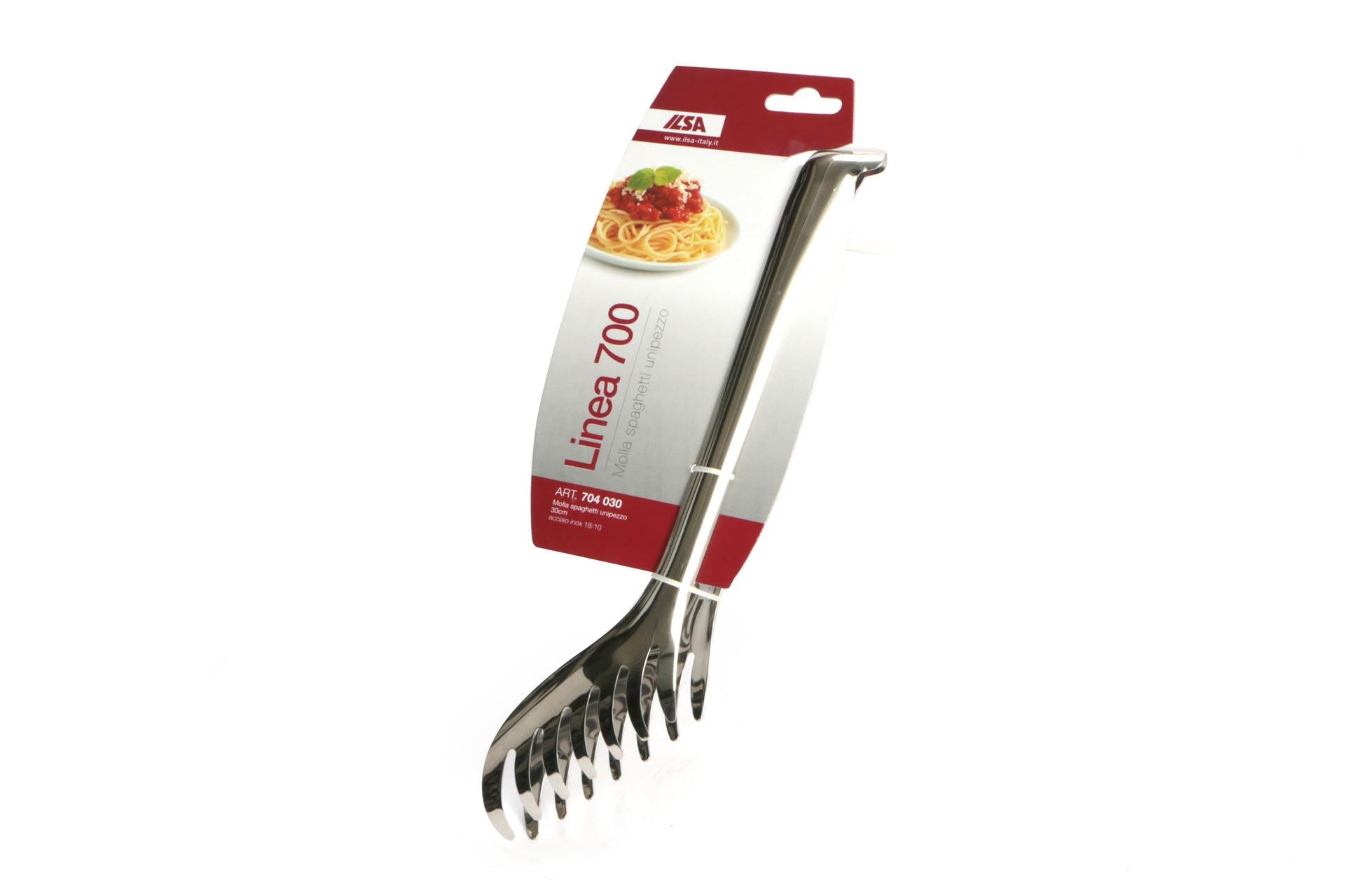 Ilsa Molla Spaghetti 30 cm In Acciaio Inox - Presa Facile e Sicura