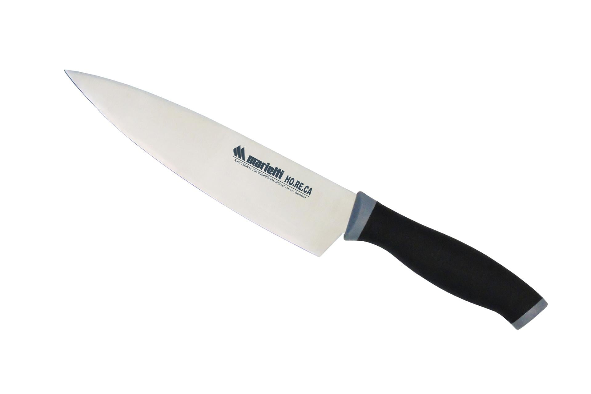 Marietti Lady Coltello Trinciante 20 cm - Acciaio Inox 50CrMoV14 AISI 420 Con Manico Ergonomico Antiscivolo
