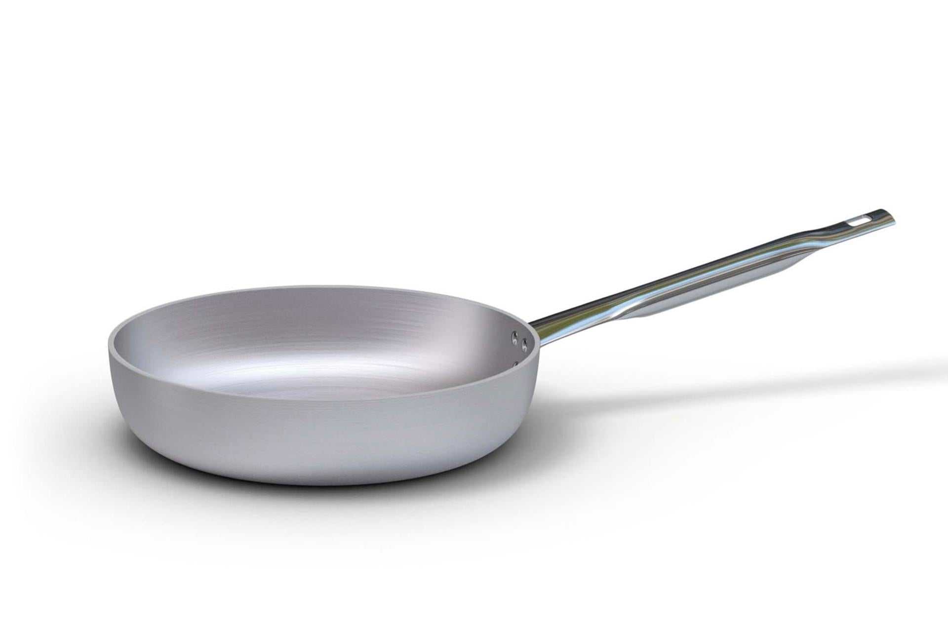 Ballarini Professionale Padella Dritta Friggitrice Ø24 cm - Lega in Alluminio 4 mm per Induzione