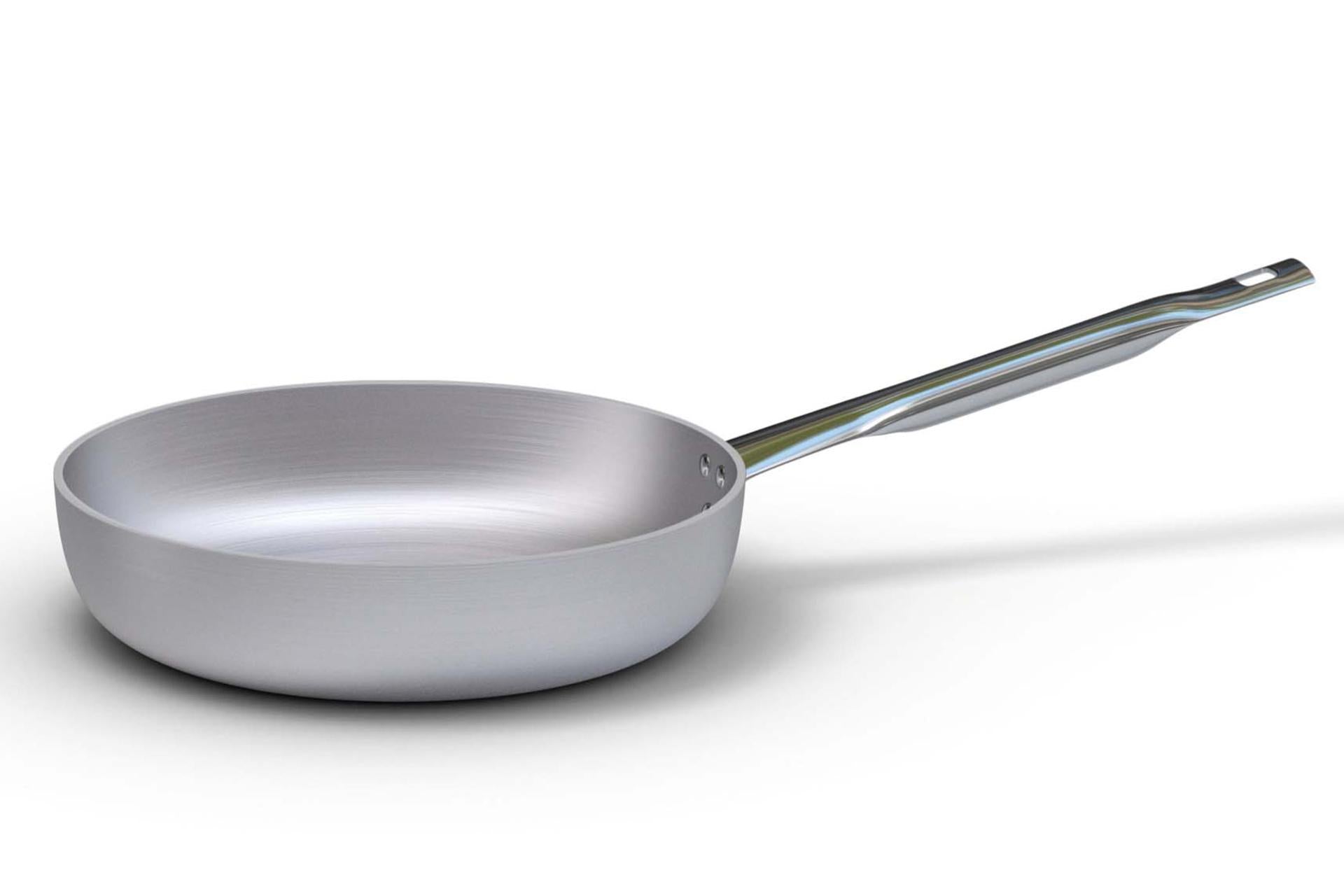 Ballarini Professionale Linea 6800 Padella Dritta Ø32 cm - Alluminio Alto Spessore 4 mm per Induzione Con Manico Ergonomico