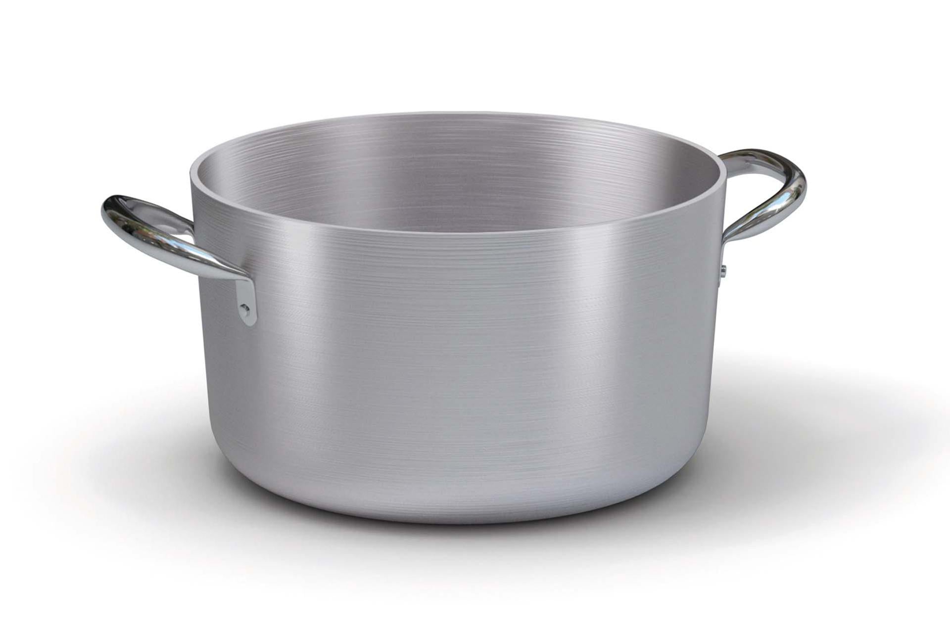 Ballarini Professionale Linea 6800 Casseruola Media Ø20 cm - Alluminio Puro per Induzione con 2 Maniglie