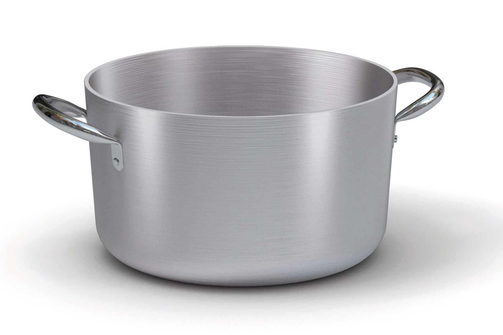 Ballarini Professionale Linea 6800 Casseruola Media Ø24 cm - 2 Maniglie Per Induzione In Alluminio Spesso 4 mm