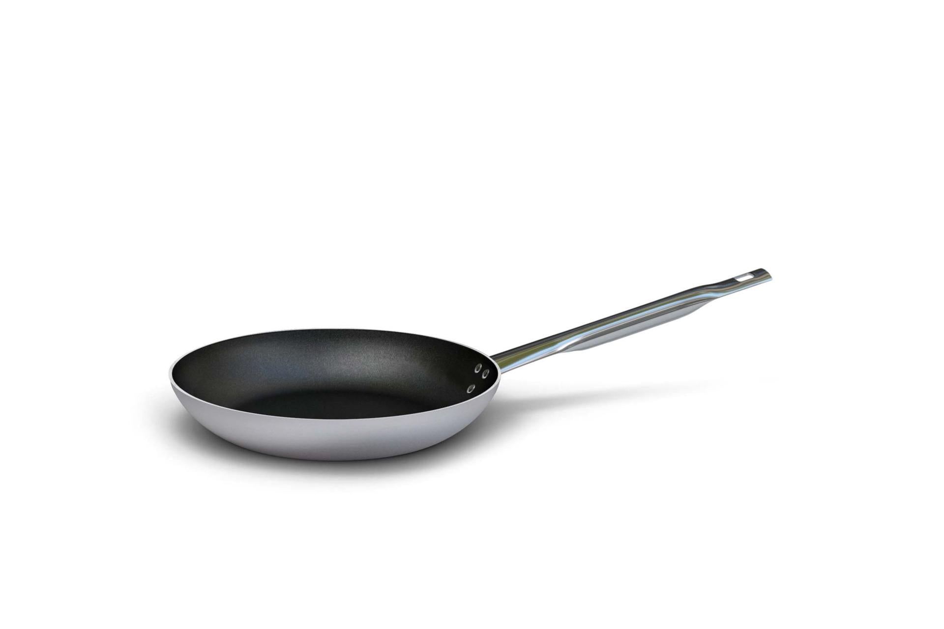 Ballarini Professionale Linea 6700 Padella Svasata Bassa Ø24 cm - Induzione, Alluminio 4 mm, Rivestimento Antiaderente Kerastone, Manico Ergonomico