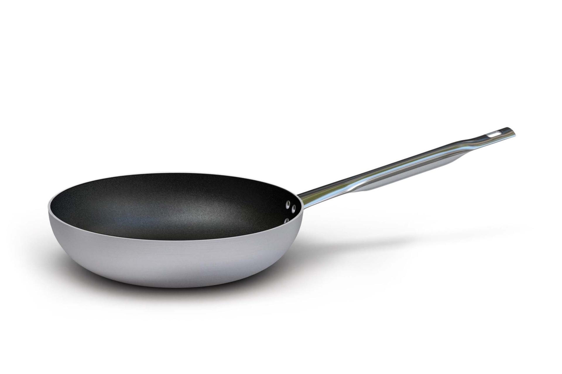 Ballarini Professionale Linea 6700 Padella Svasata Alta Ø36 cm - Induzione, Alluminio 4 mm, Rivestimento Kerastone Antiaderente