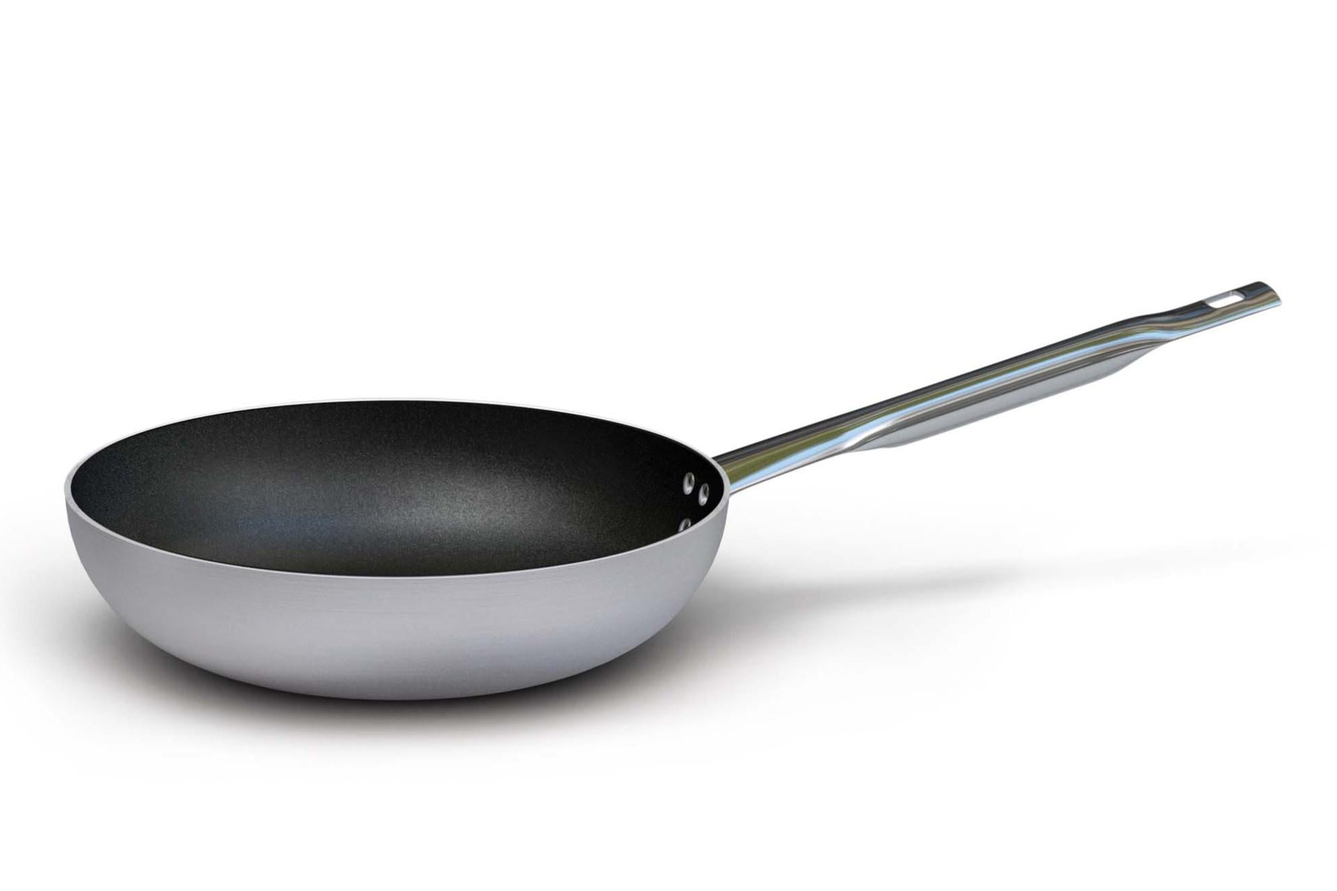 Ballarini Professionale Linea 6700 Padella Svasata Alta Ø40 cm - Induzione, Alluminio 4 mm, Rivestimento Kerastone Profi Antiaderente