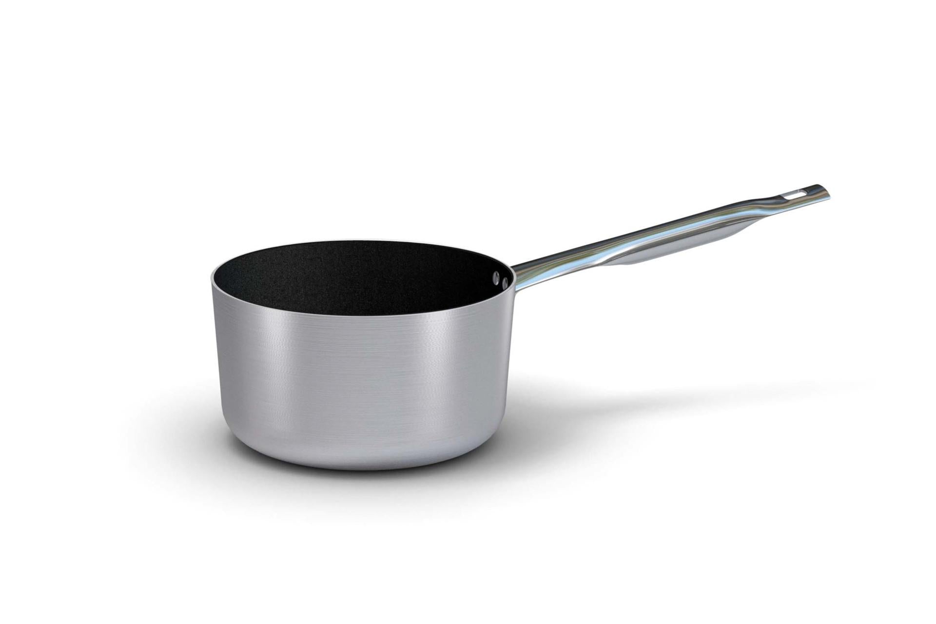 Ballarini Professionale Linea 6700 Casseruola Media Ø20 cm - 1 Manico per Induzione in Lega di Alluminio 4 mm con Rivestimento Antiaderente Kerastone Profi