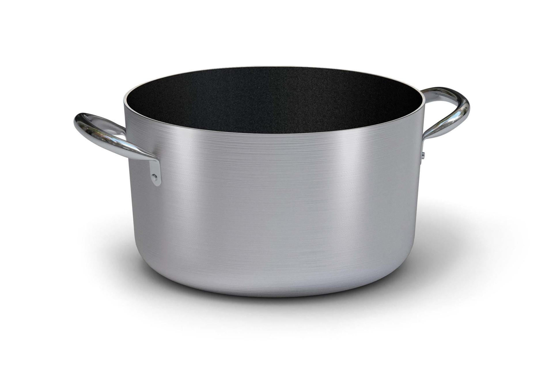 Ballarini Professionale Linea 6700 Casseruola Media Ø20 cm - 2 Maniglie In Alluminio per Induzione Con Rivestimento Antiaderente Kerastone Profi