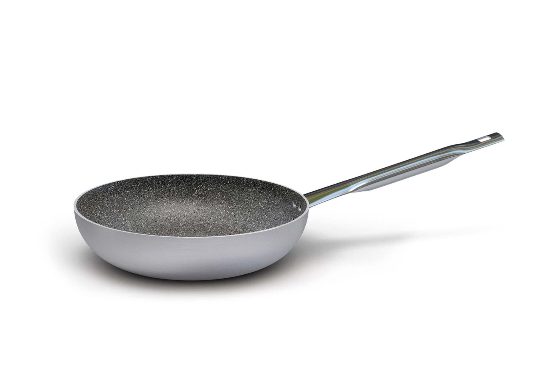 Ballarini Professionale Linea 6900 Padella Svasata Alta Ø32 cm - Induzione, Alluminio 4 mm, Rivestimento Kerastone Profi Granite