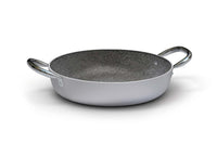 Ballarini Professionale Linea 6900 Tegame 2 Maniglie Ø24 cm - Alluminio Alto Spessore 4 mm per Induzione con Rivestimento Antiaderente Kerastone Profi Granite