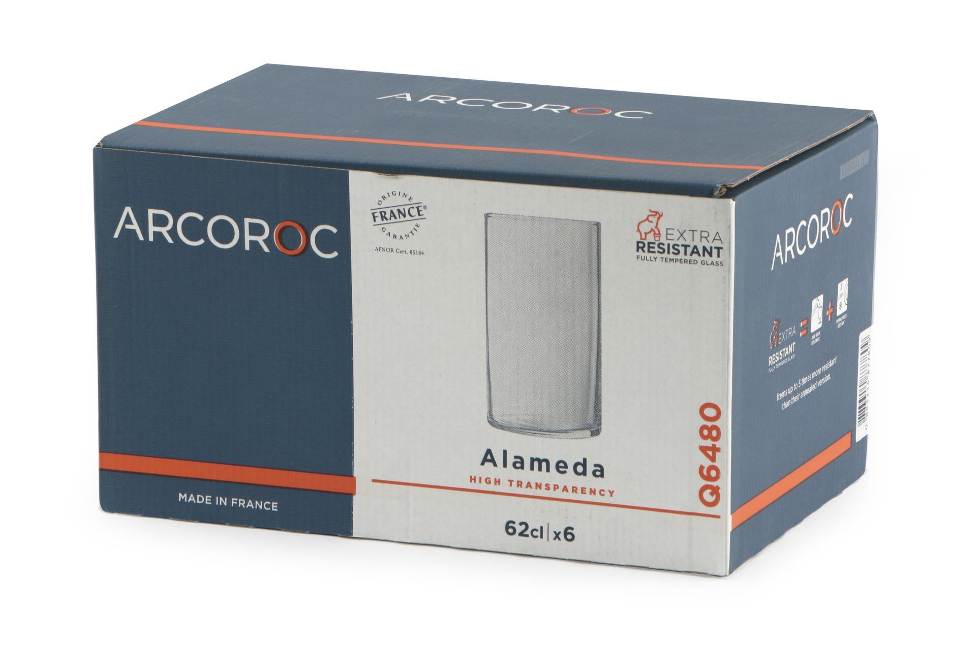 Arcoroc Alameda Set 6 Bicchieri Tumbler 62 cl In Vetro Temperato - Set 6 Pz 4