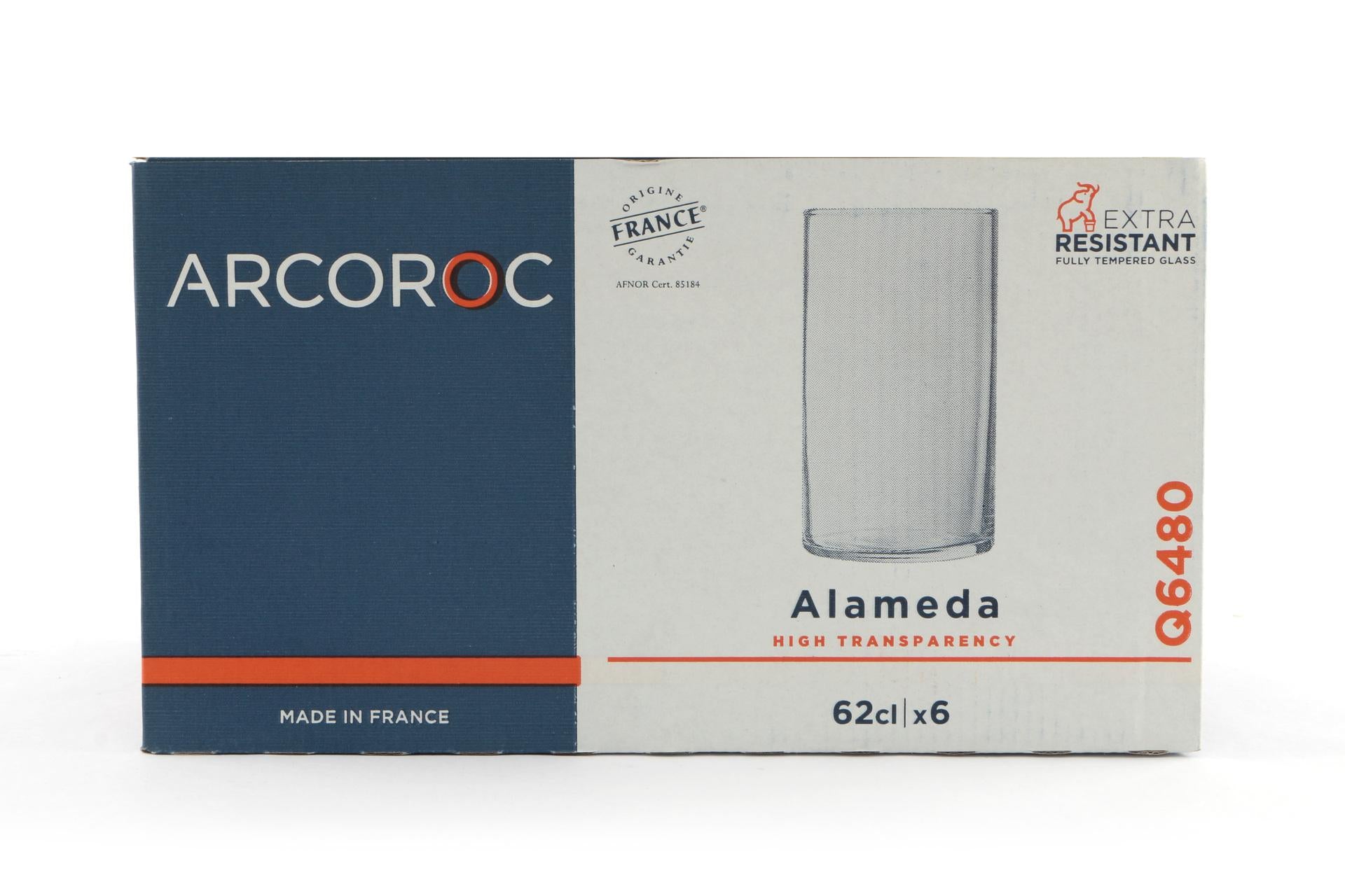 Arcoroc Alameda Set 6 Bicchieri Tumbler 62 cl In Vetro Temperato - Set 6 Pz 5