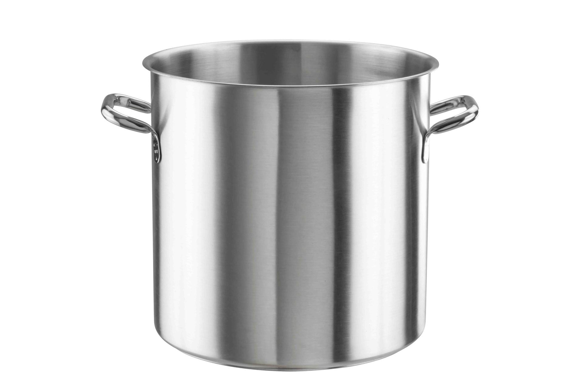 Pintinox Tender Pentola Ø32 cm - 25.75 L In Acciaio Inox 18/10 Con Fondo Termo Diffusore