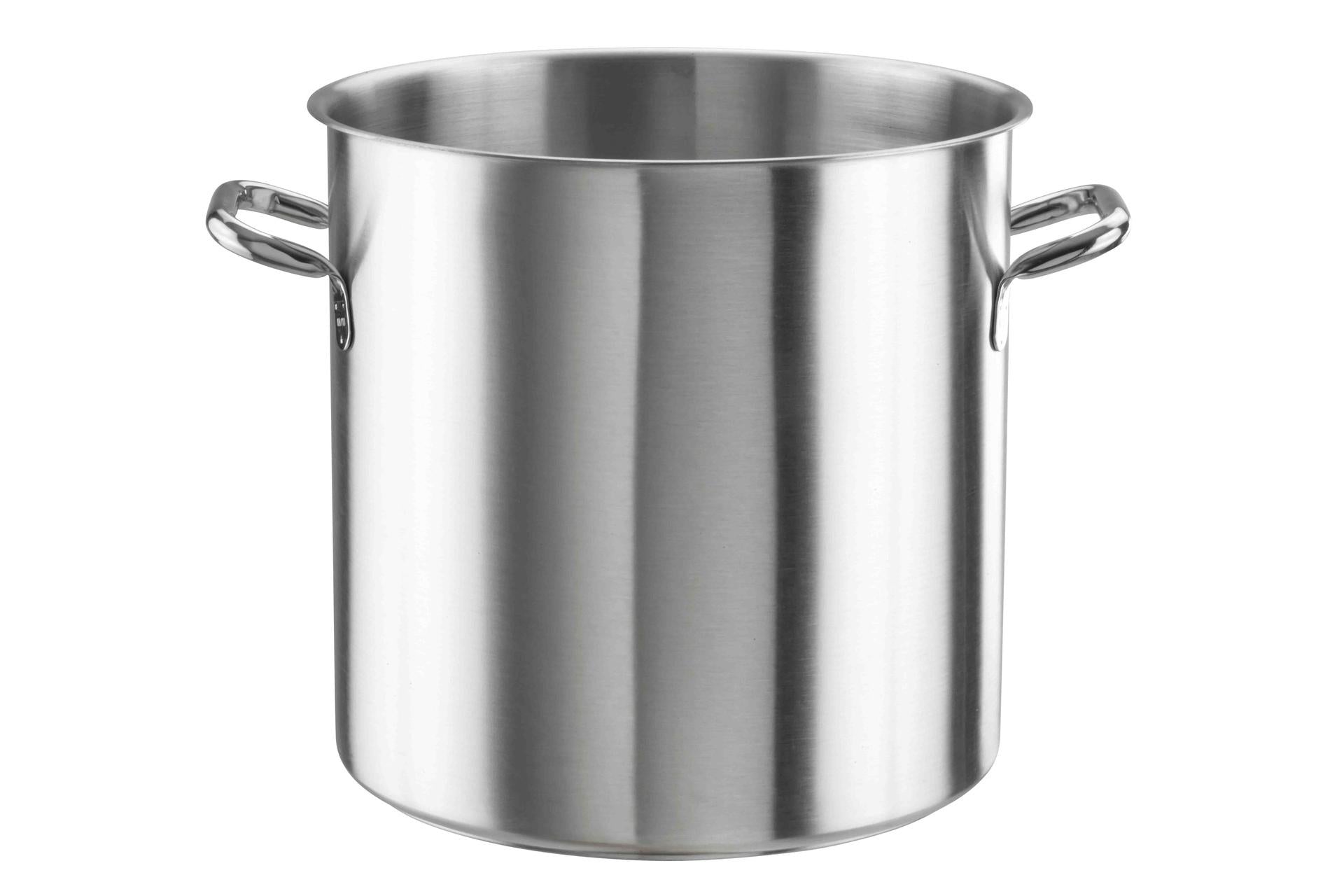 Pintinox Tender Pentola Ø36 cm - 36.5 Litri In Acciaio Inox 18/10 Con Fondo Termodiffusore Induzione