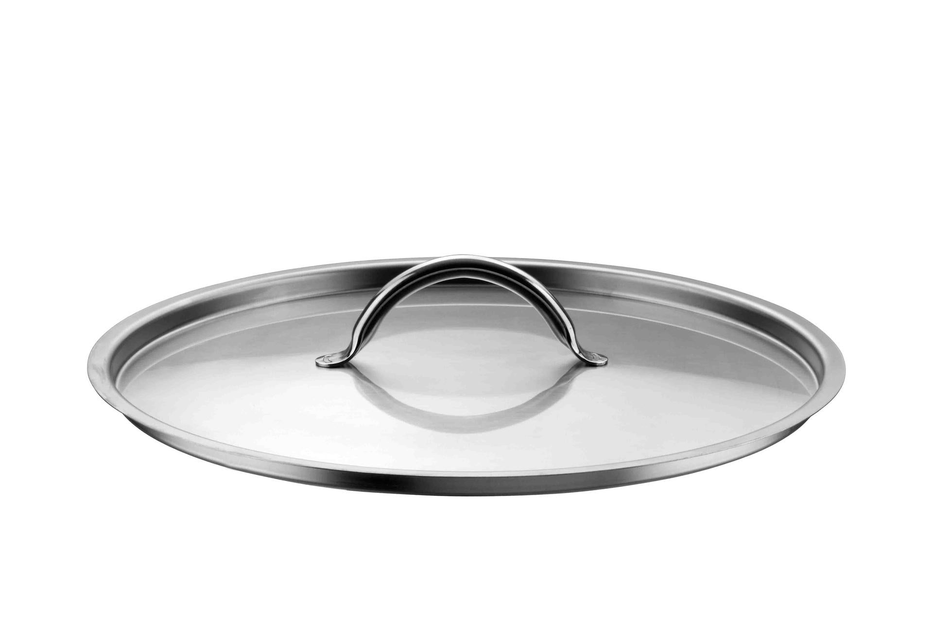 Pintinox Tender Coperchio Ø28 cm In Acciaio Inox 18/10 Con Manico