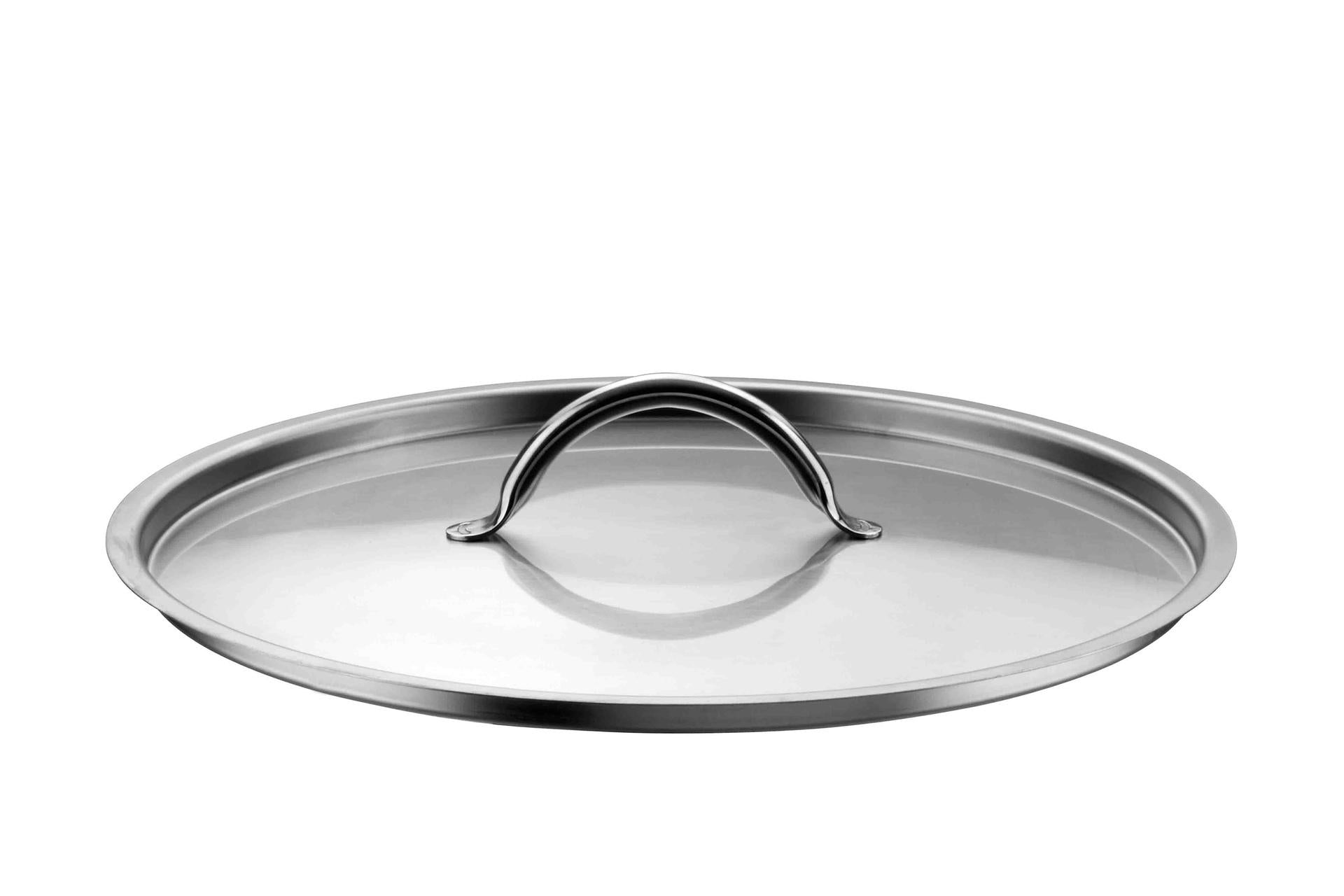 Pintinox Tender Coperchio Con Manico Ø32 cm In Acciaio Inox 18/10 AISI 304