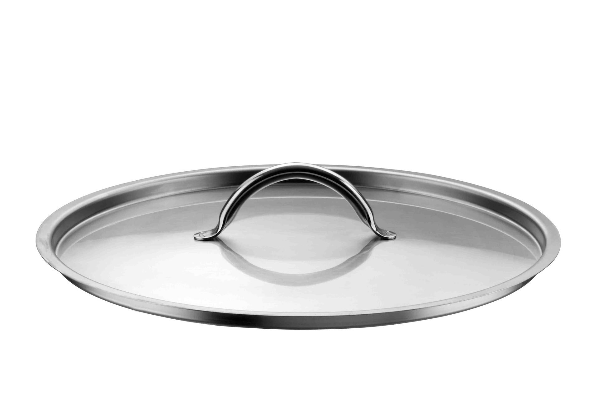 Pintinox Tender Coperchio Con Manico Ø36 cm In Acciaio Inox 18/10 AISI 304