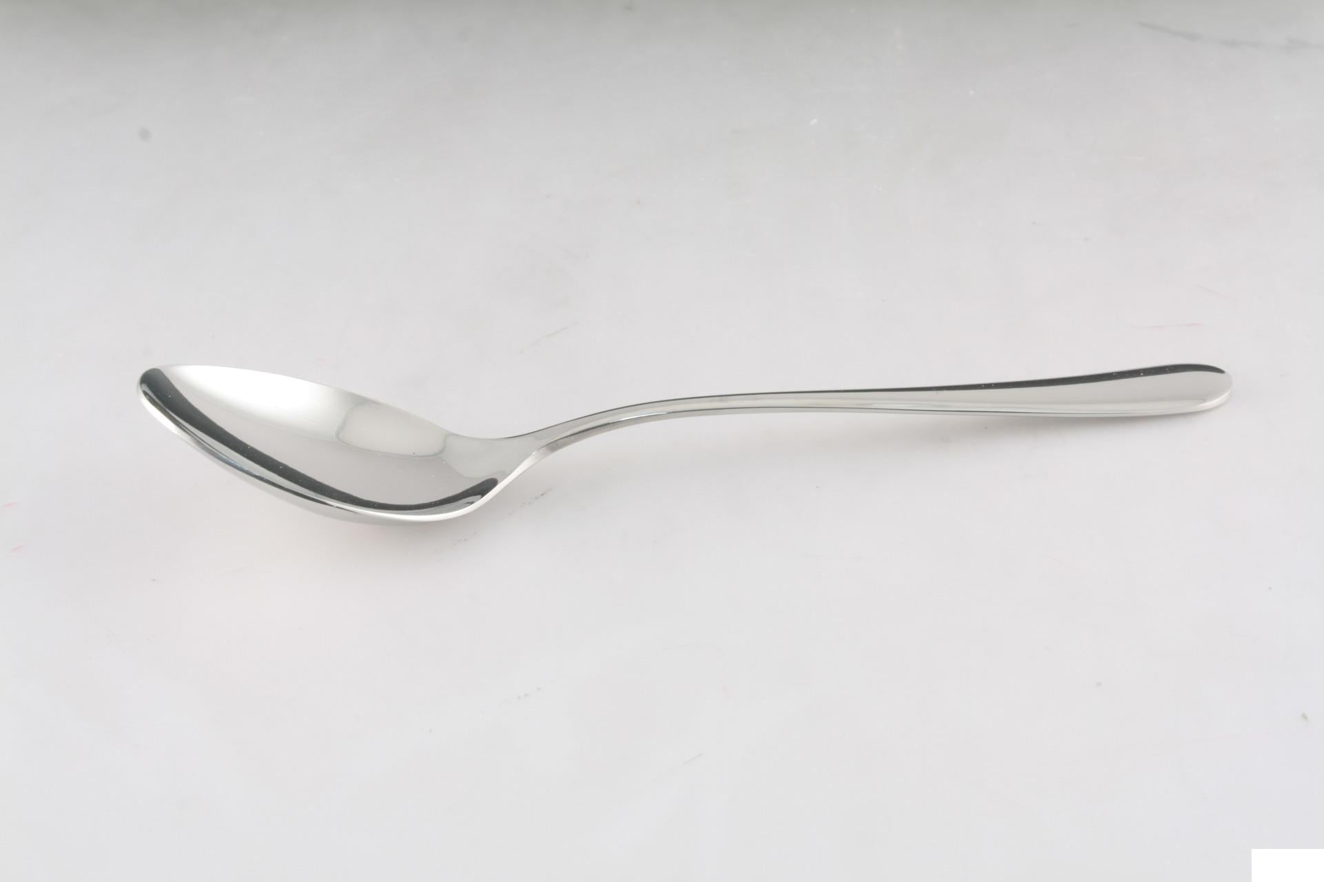 Pintinox Hotel Cucchiaio Tavola Inox - Serie Posate "Hotel" In Acciaio Inox 18/10 Spessore 2.5 mm - Set 12 Pz