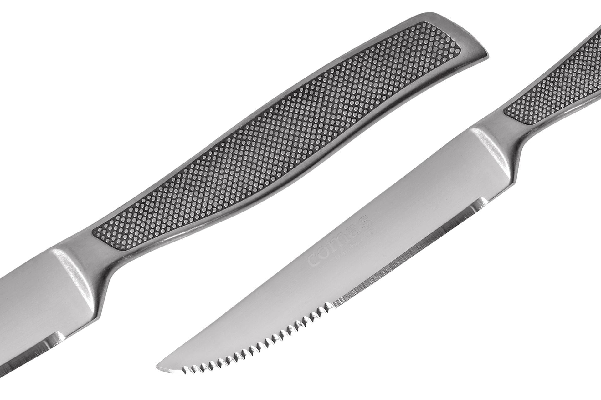 Comas Chuleteros HQ Coltello Bistecca Rambo 2818 - Lama Seghettata e Liscia In Acciaio Inossidabile Temprato - Set 6 Pz 3