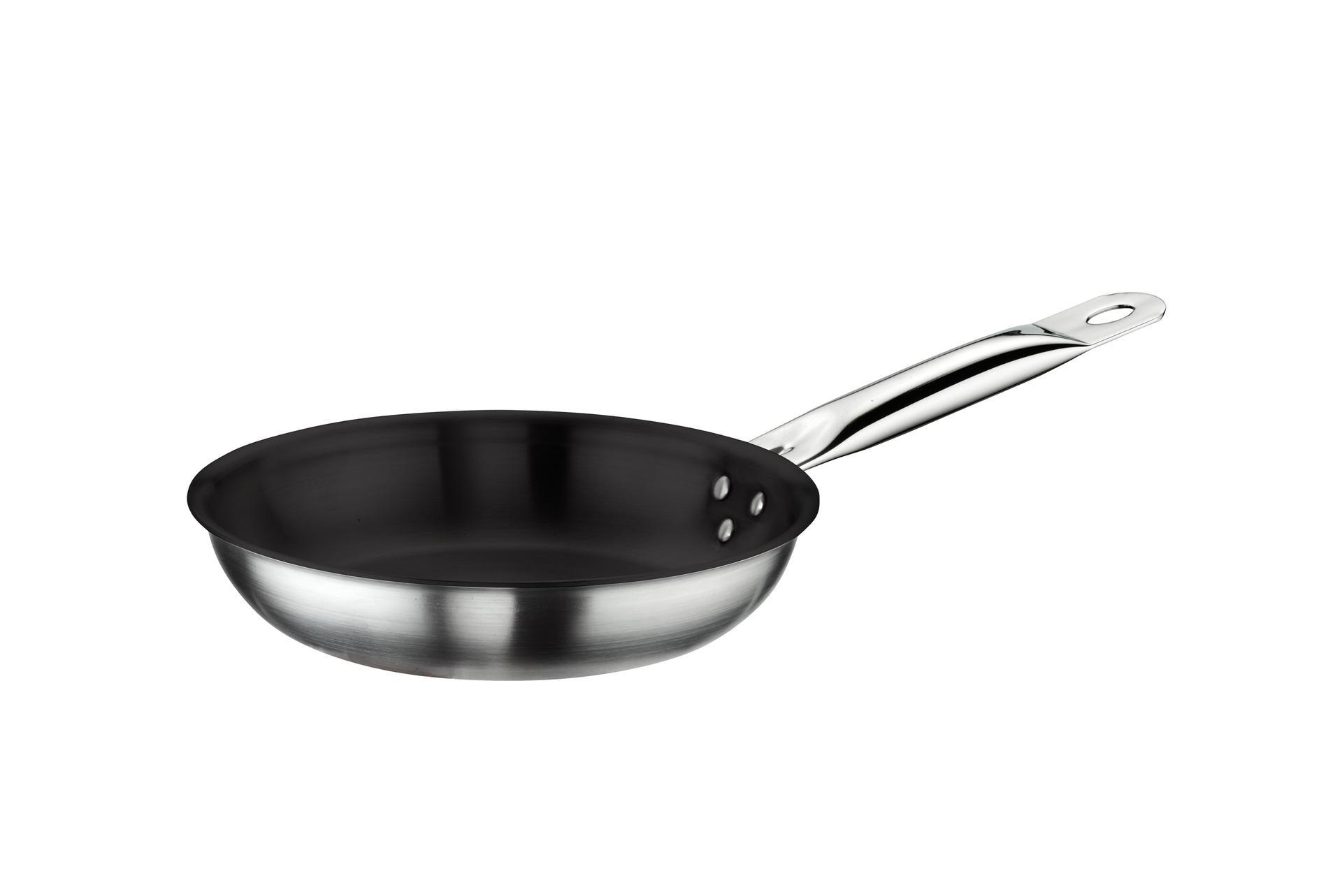 Pintinox Tender Padella Saltare Ø20 cm - 3 Strati Antiaderente In Acciaio Inox e Alluminio