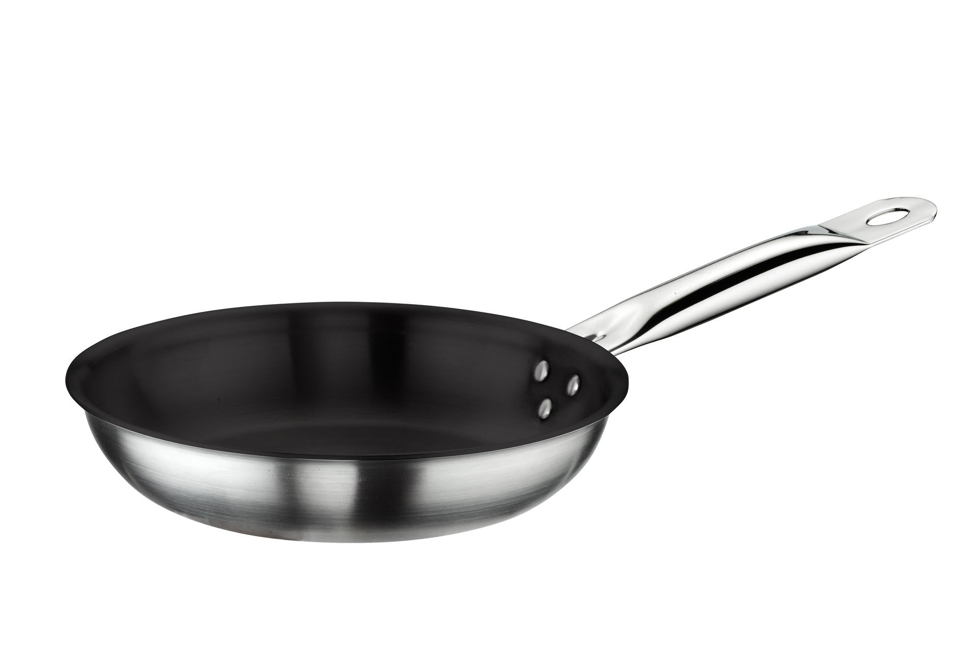 Pintinox Tender Padella Saltare Ø32 cm - 3 Strati Antiaderente In Acciaio Inox e Alluminio
