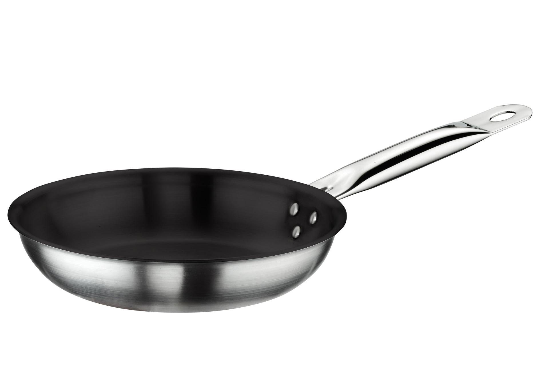 Pintinox Tender 3 Layers Padella Saltare Ø36 cm - Antiaderente Multistrato In Acciaio Inox e Alluminio