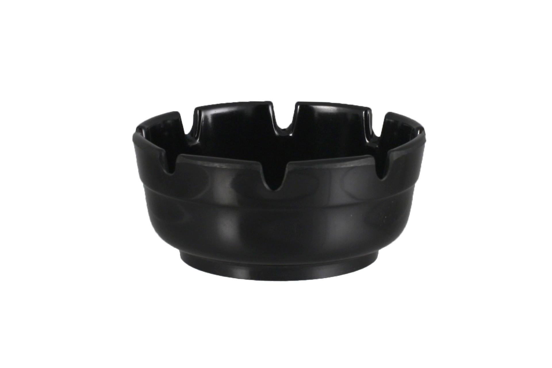 Horeca Professional Set 12 Posacenere Neri In Bakelite - Accessori Ristorazione - Set 12 Pz