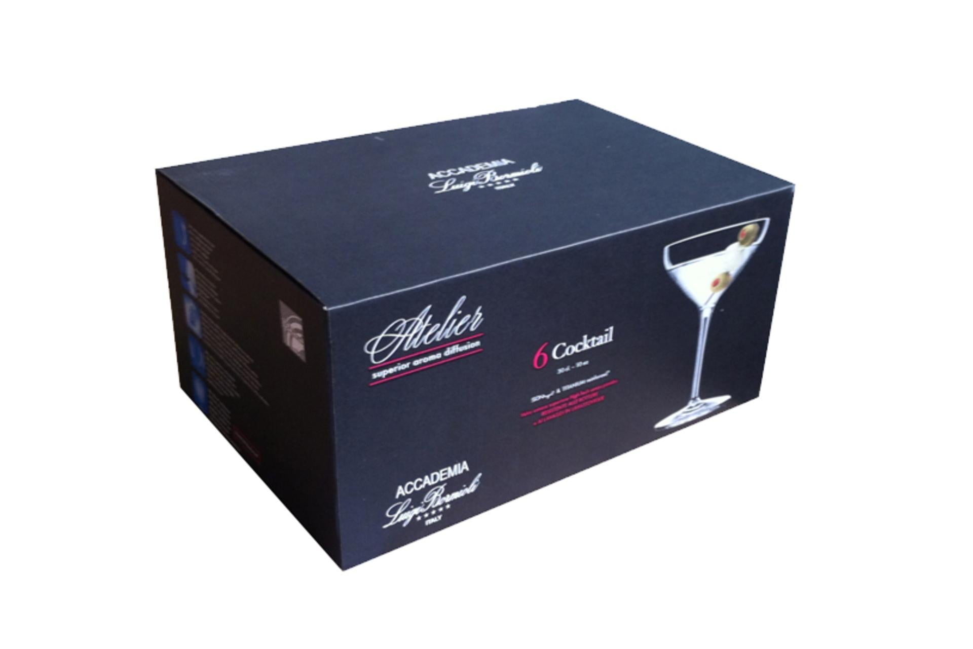 Bormioli Luigi Atelier Calice Cocktail 30 cl In Vetro Sonoro Superiore SON.hyx® - Set 6 Pz 5