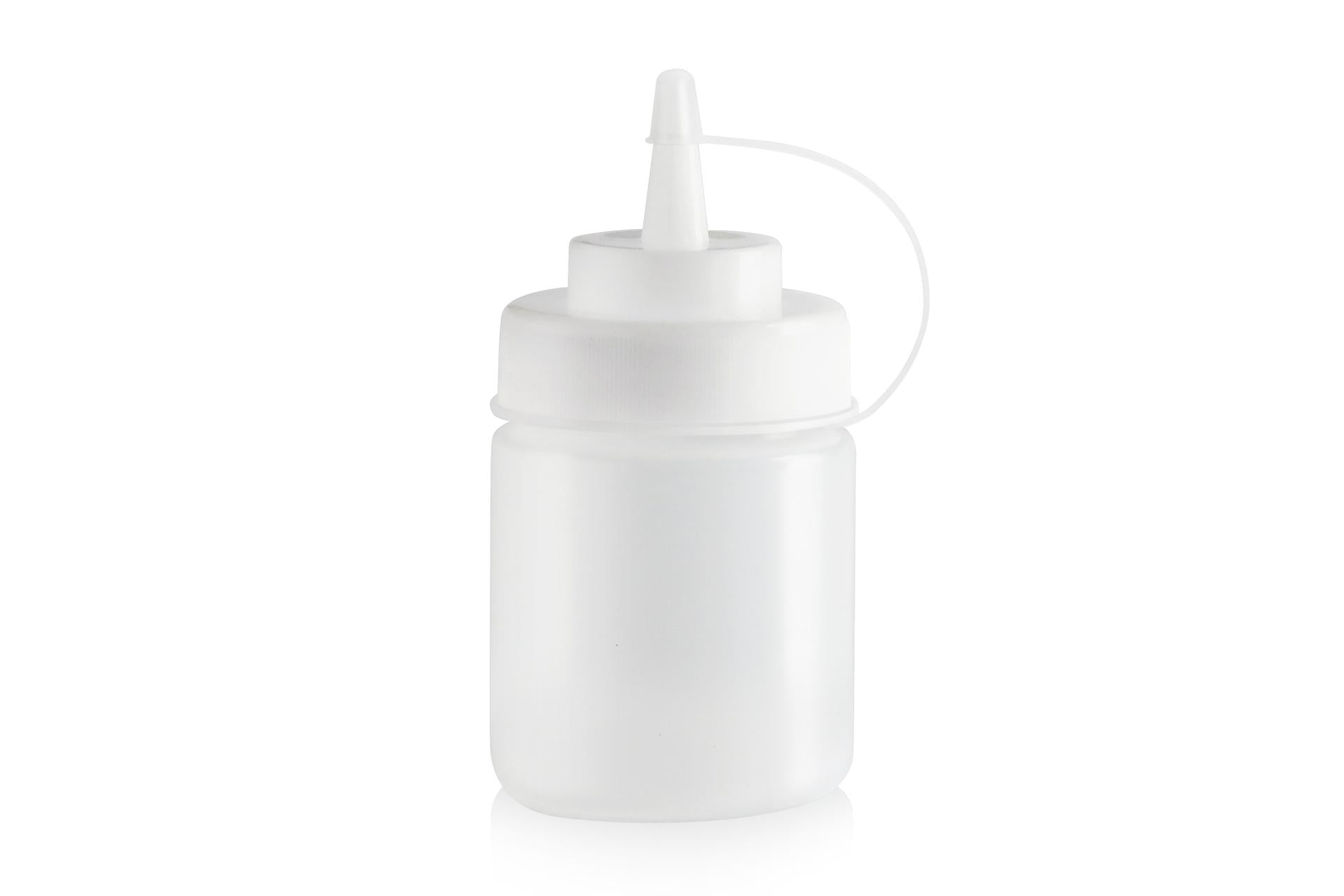 Horeca Professional Squeeze Trasparente Con Tappo 236 ml SBC-08WS - Set 12 Pz