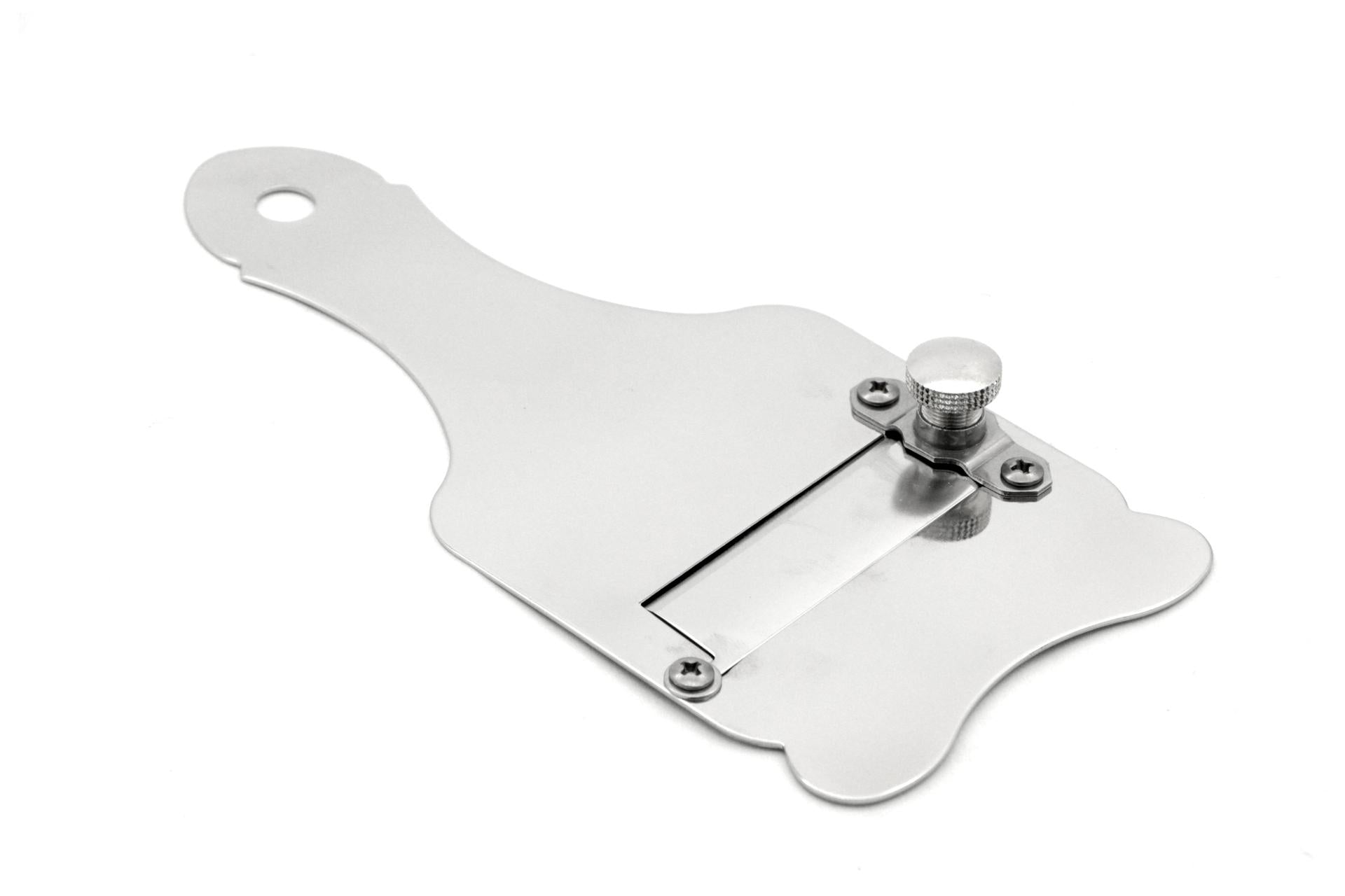 Calder Tagliatartufi Inox con Lama Liscia - Modello 692 In Acciaio Inox e Legno