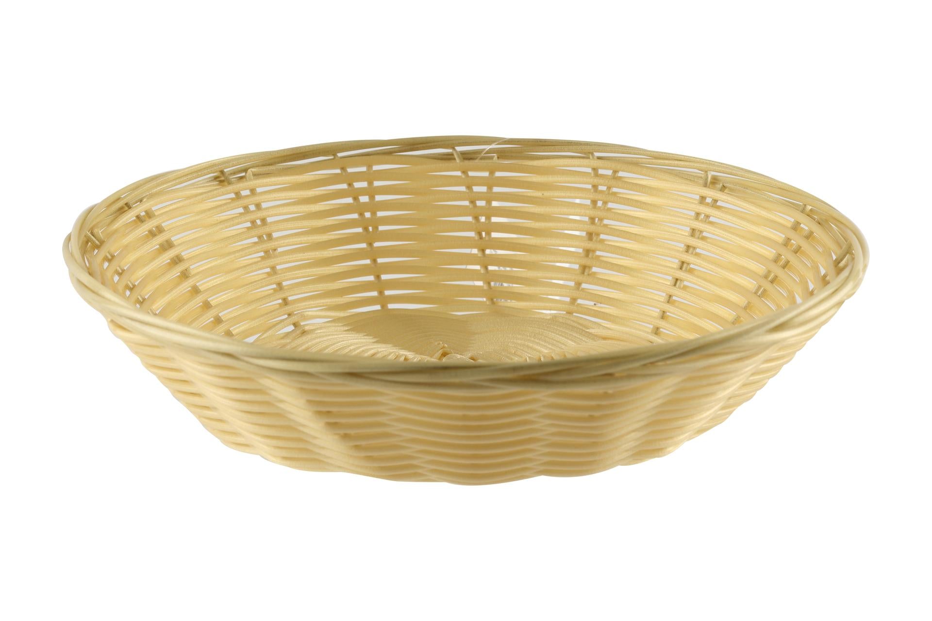 Horeca Professional Cestino Pane Rotondo Ø21.5 cm - H.5.5 cm Naturale