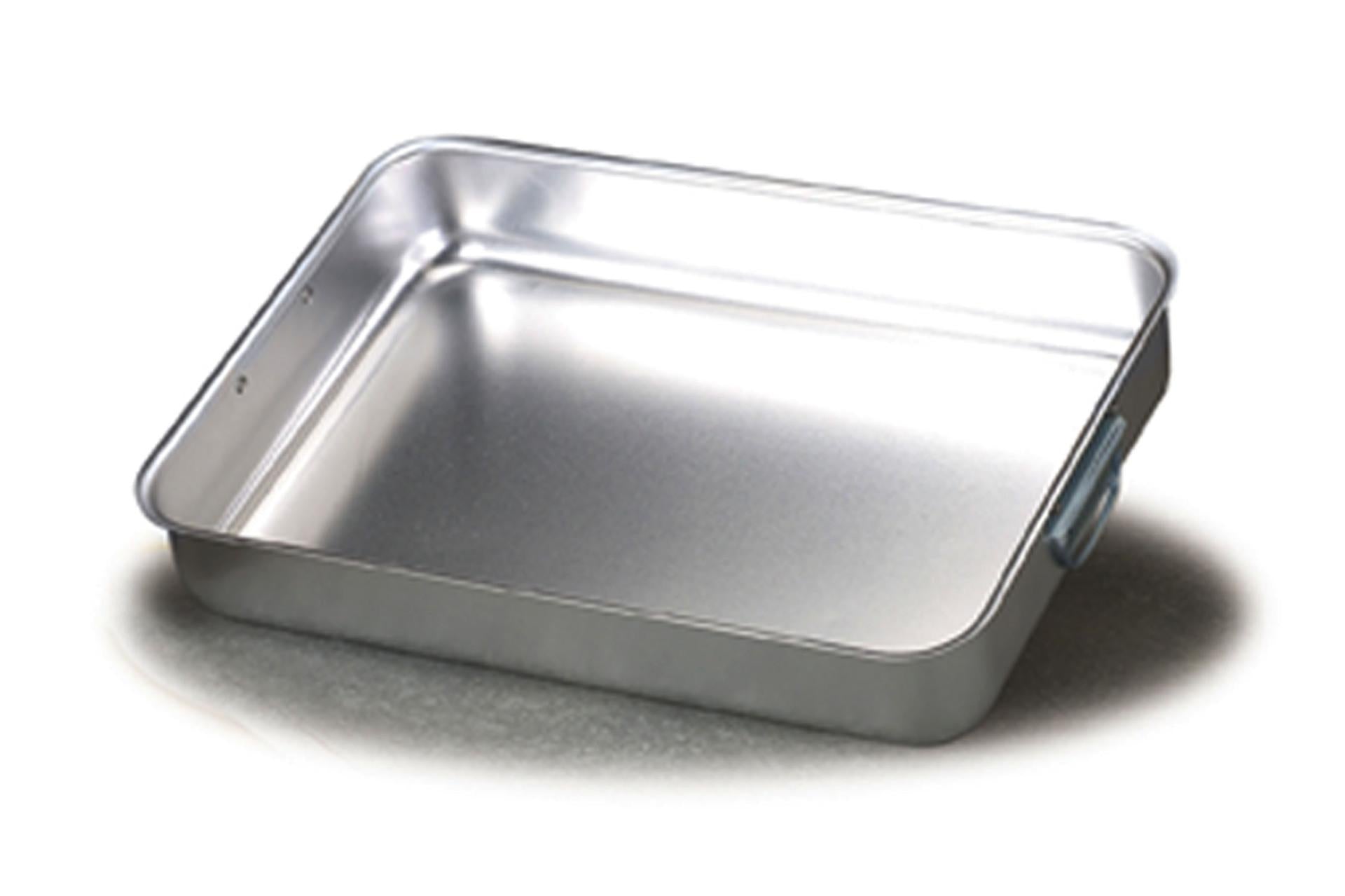 Agnelli Lasagnera in Alluminio 26x20 cm - Resistente e Versatile per Cotture Professionali