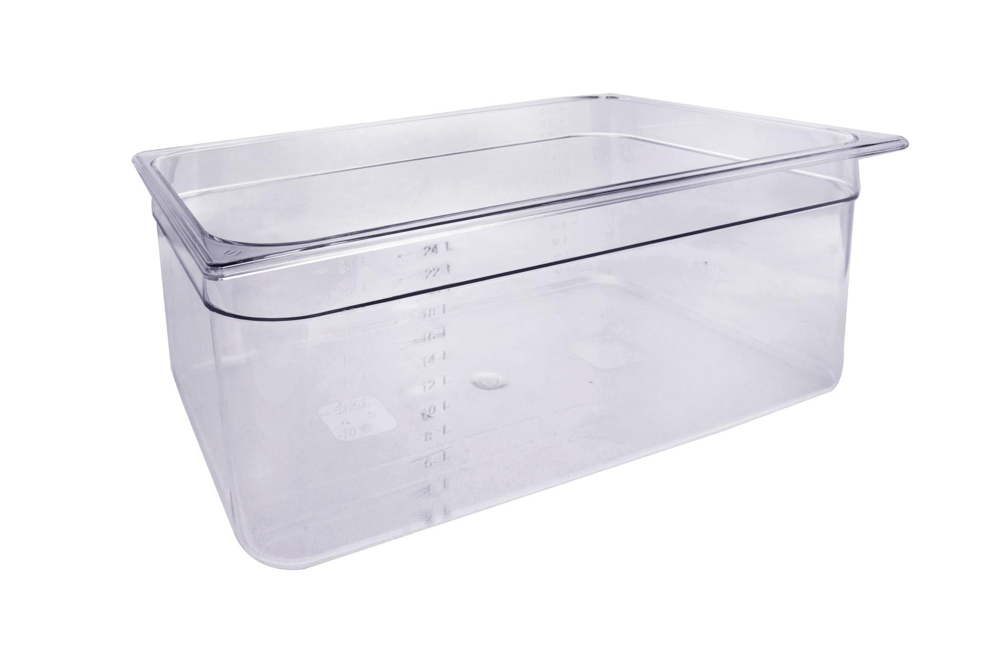 Mori2A Bacinella GN 1/1 In Policarbonato H.20 cm - 53 x 32 cm