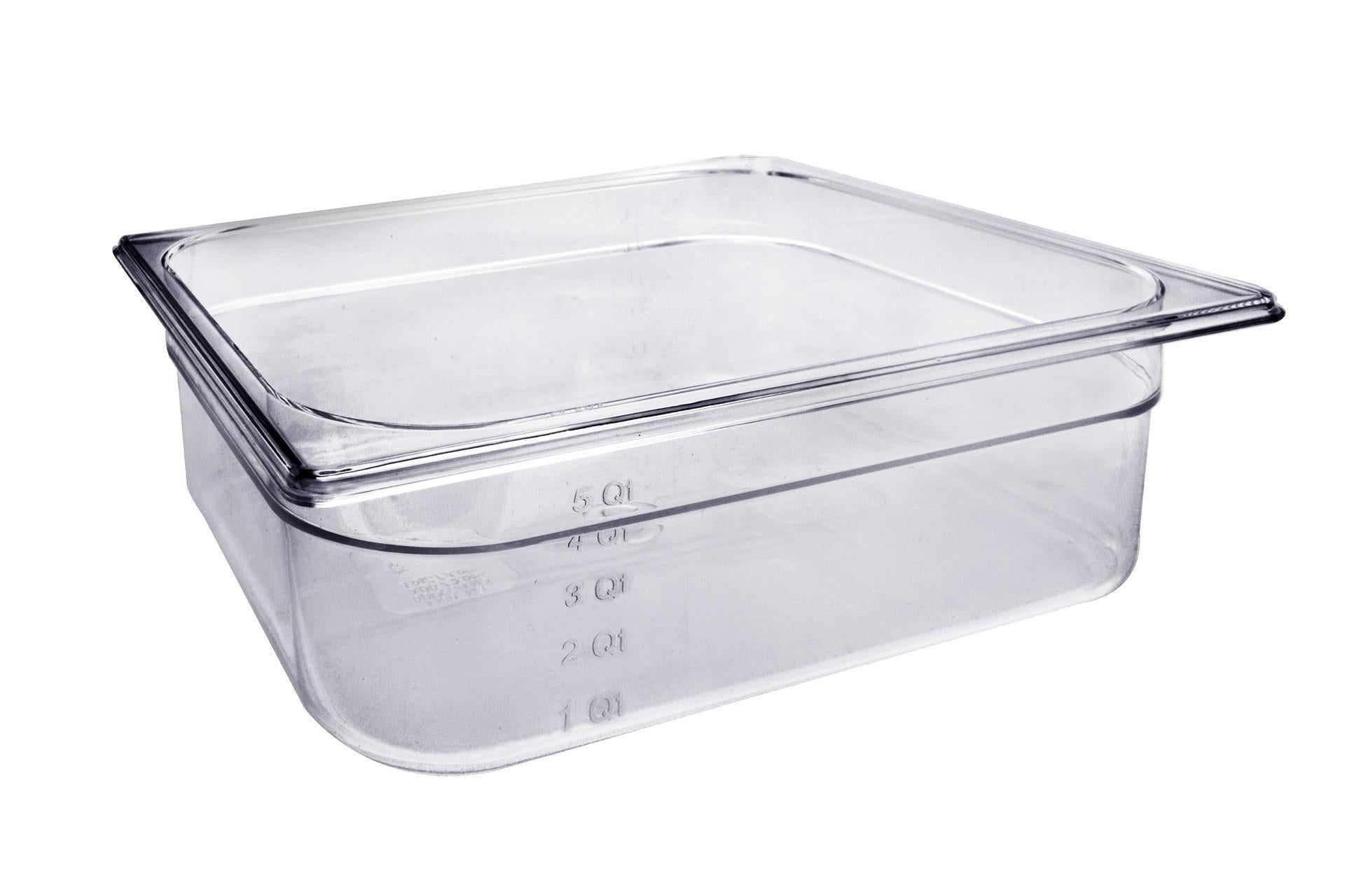 Mori2A Bacinella GN 1/2 In Policarbonato H.10 cm - 32 x 26 cm