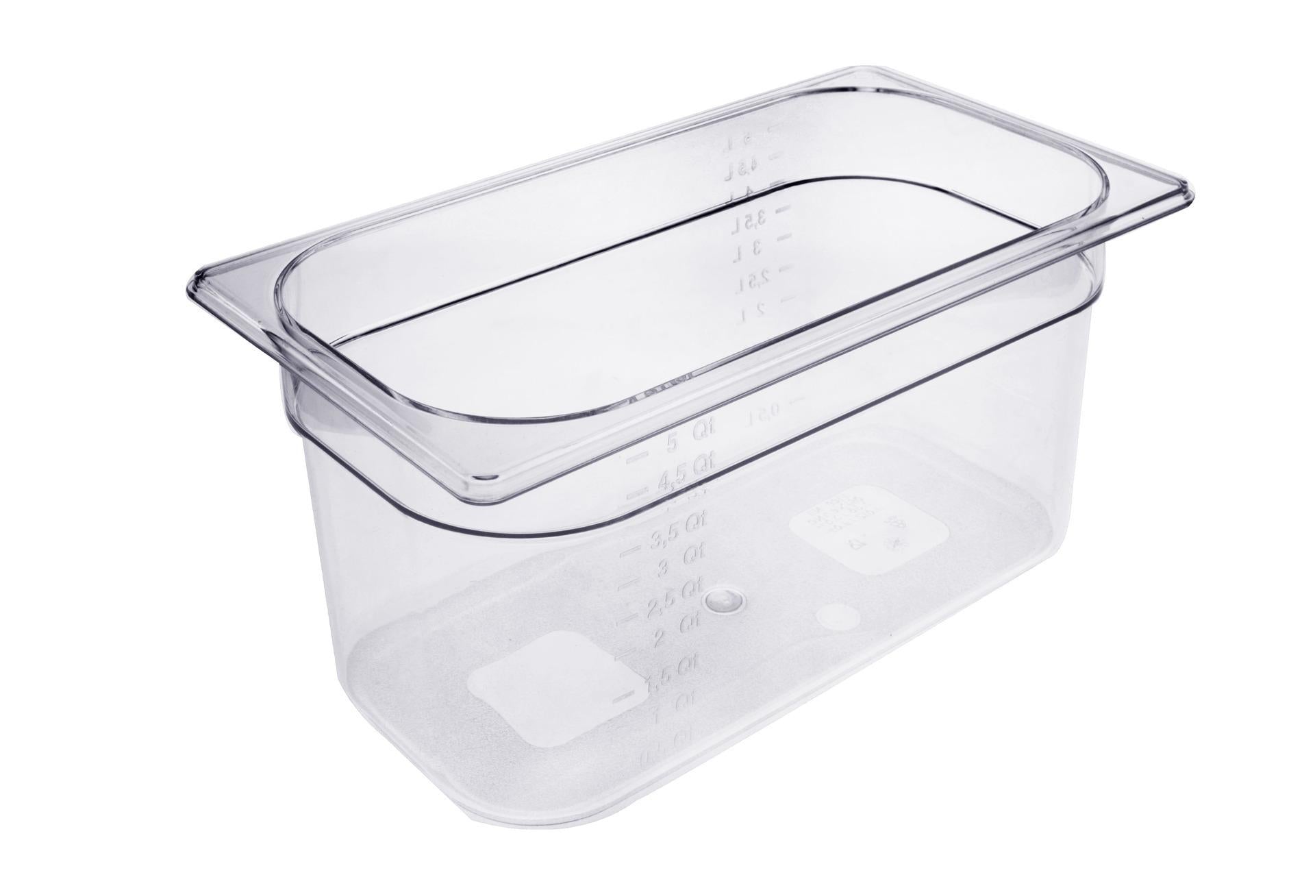 Mori2A Bacinella GN 1/3 In Policarbonato H.15 cm - 32 x 18 cm