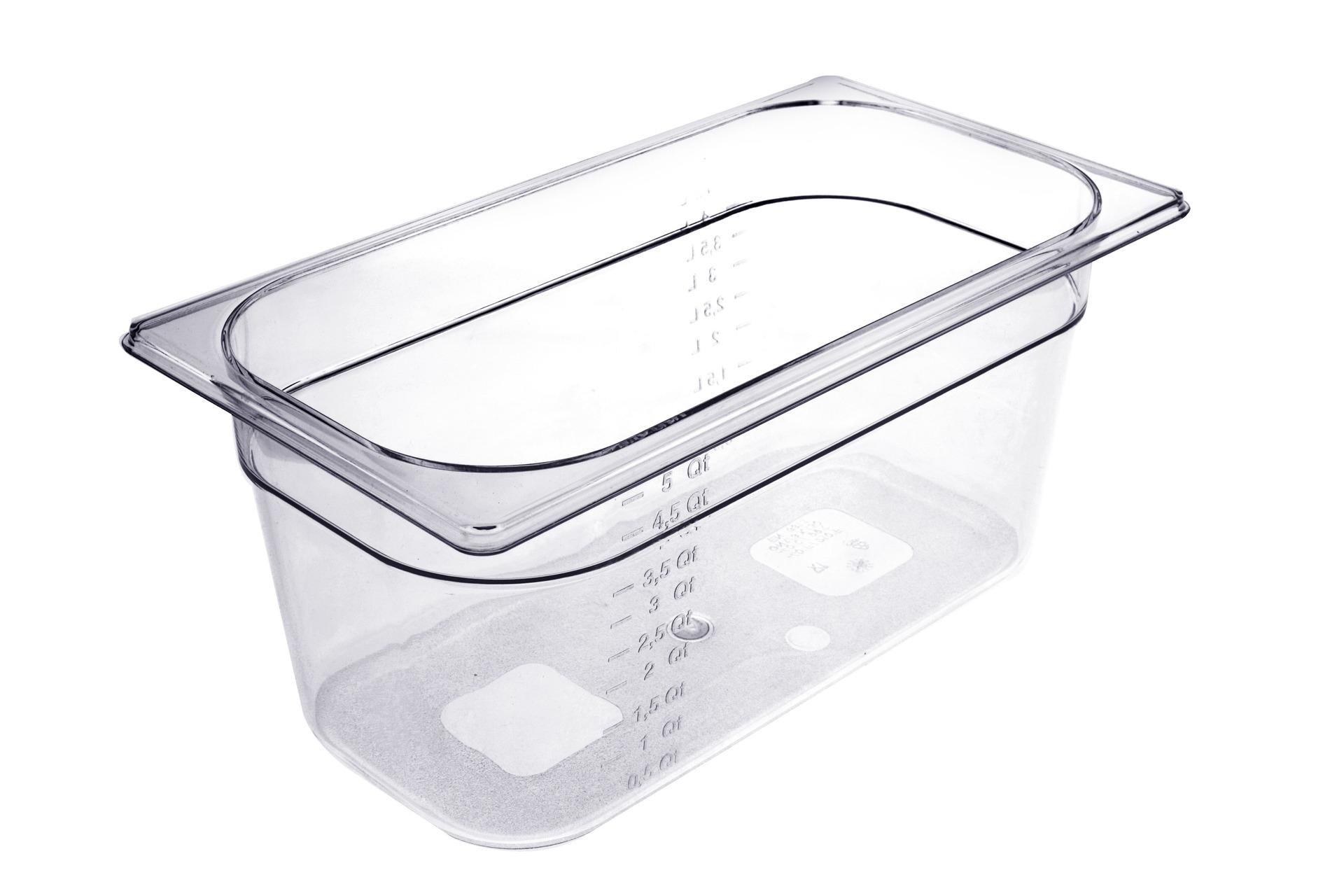 Mori2A Bacinella GN 1/3 In Policarbonato H.20 cm - 32 x 18 cm